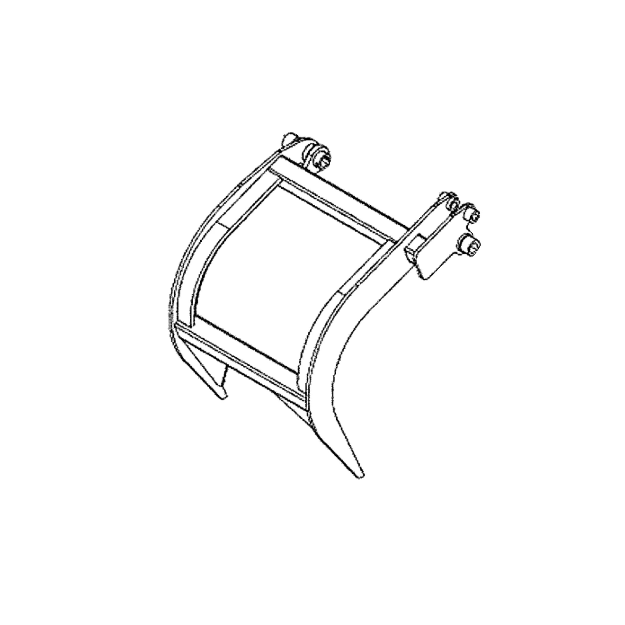 John Deere Loader Bucket Grapple, Left Side - AT421439