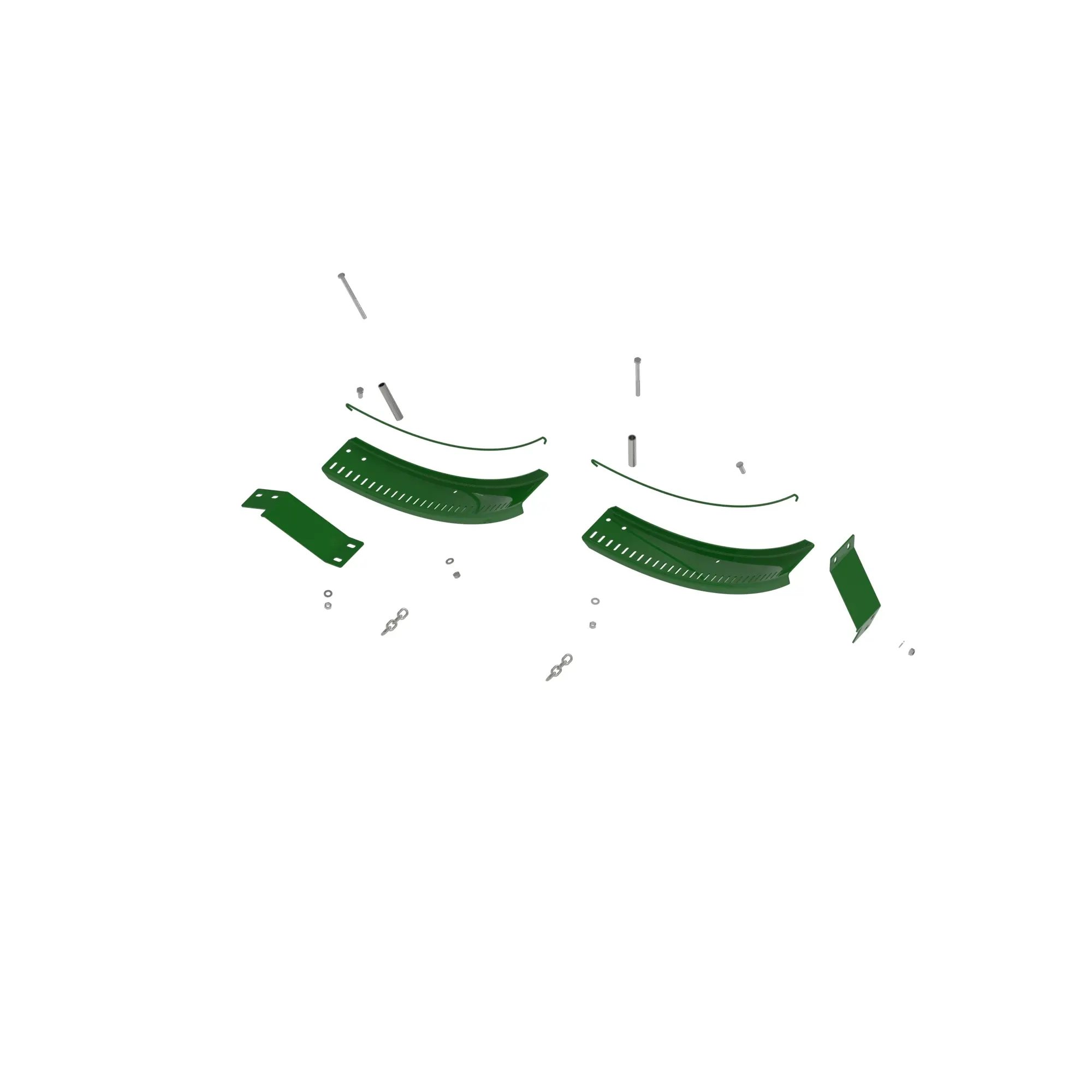 John Deere Rear Safety Chain Shield Attachment - BW14483
