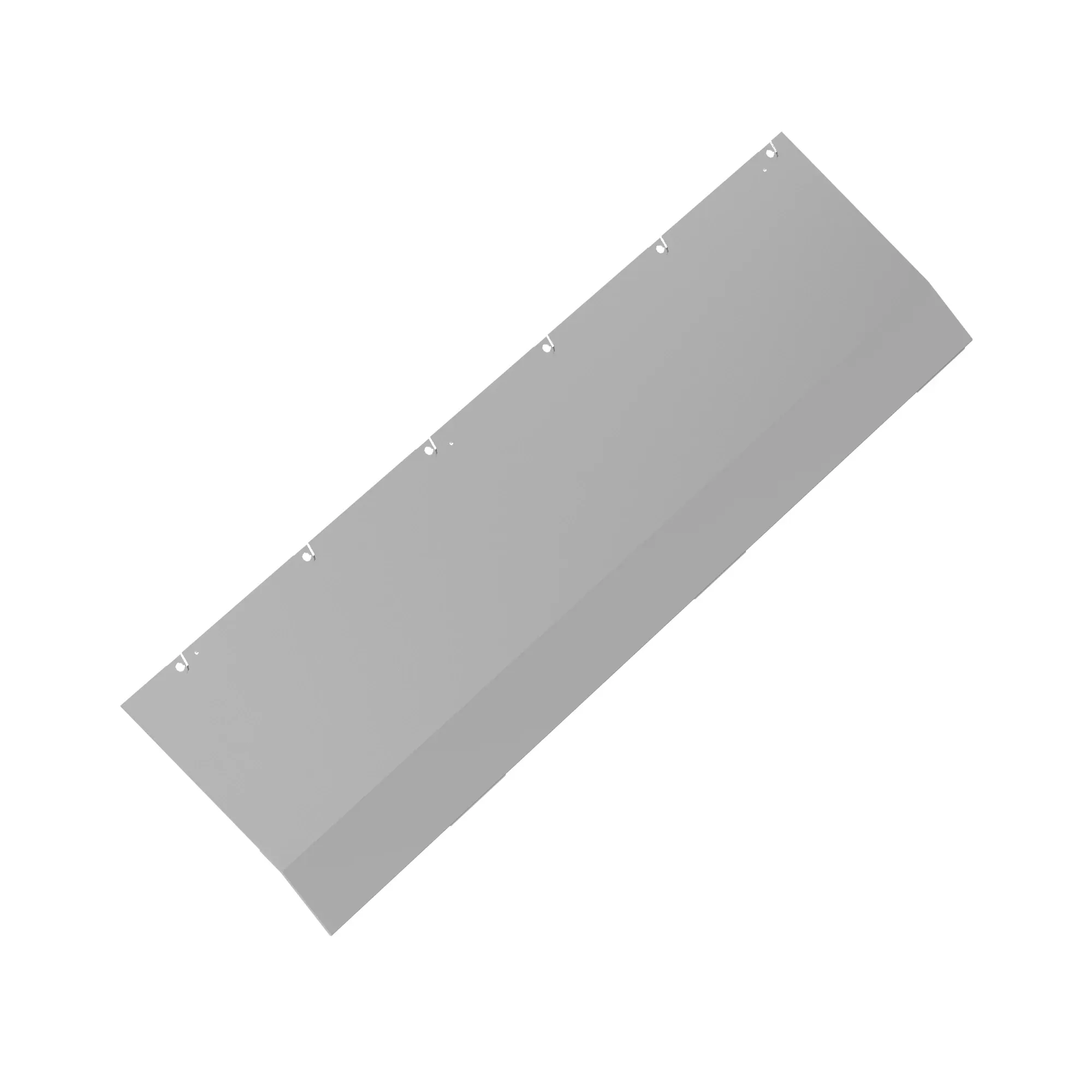 John Deere Cutting Platform Center Feed Plate - AH214214