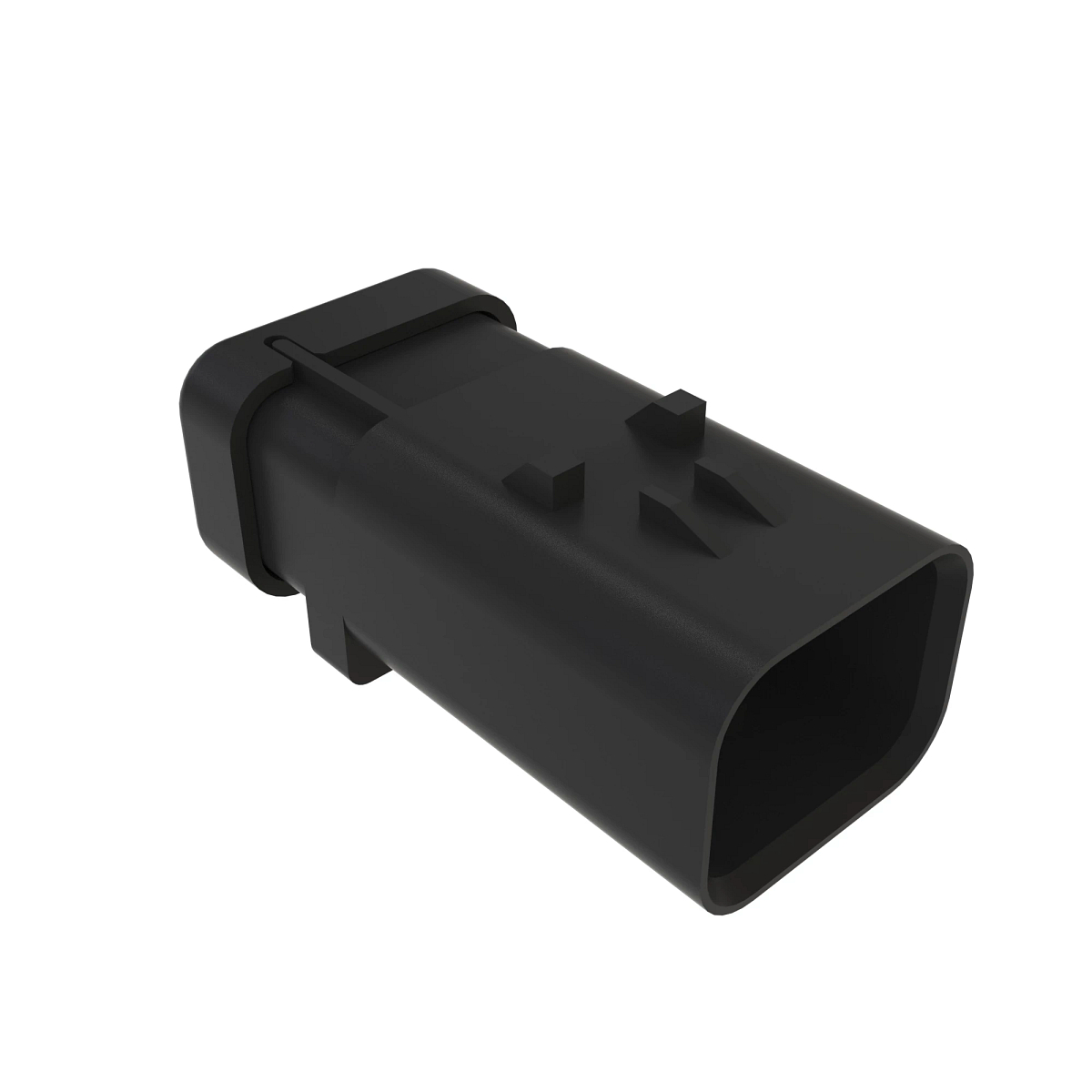 TYCO AMPSEAL16 4W PIN SLD RED PLSTC