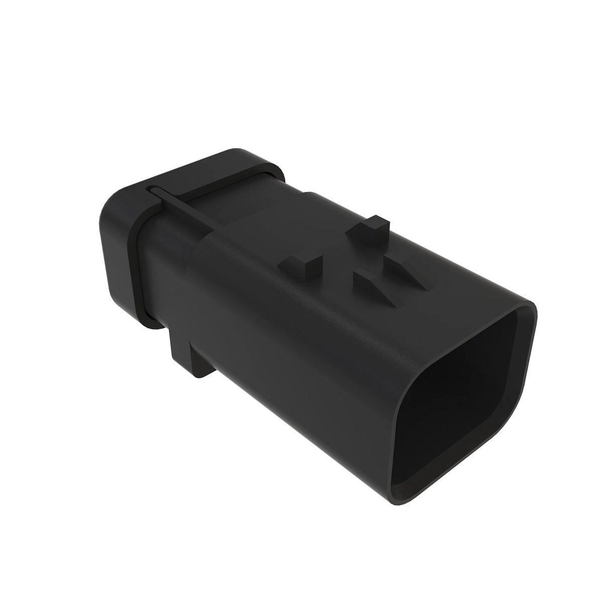 TYCO AMPSEAL16 4W PIN SLD RED PLSTC