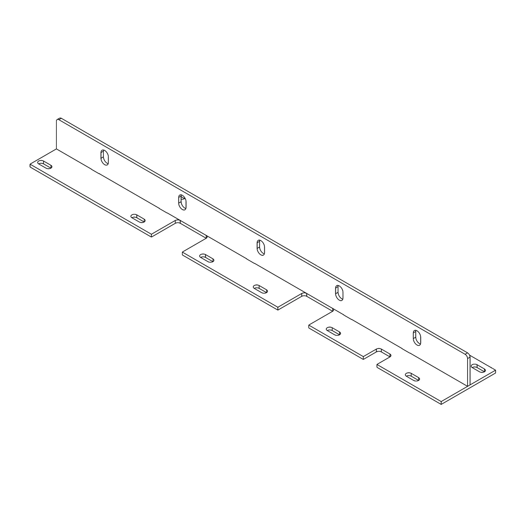 John Deere Upper Cooler Weldment Bracket - AT453104