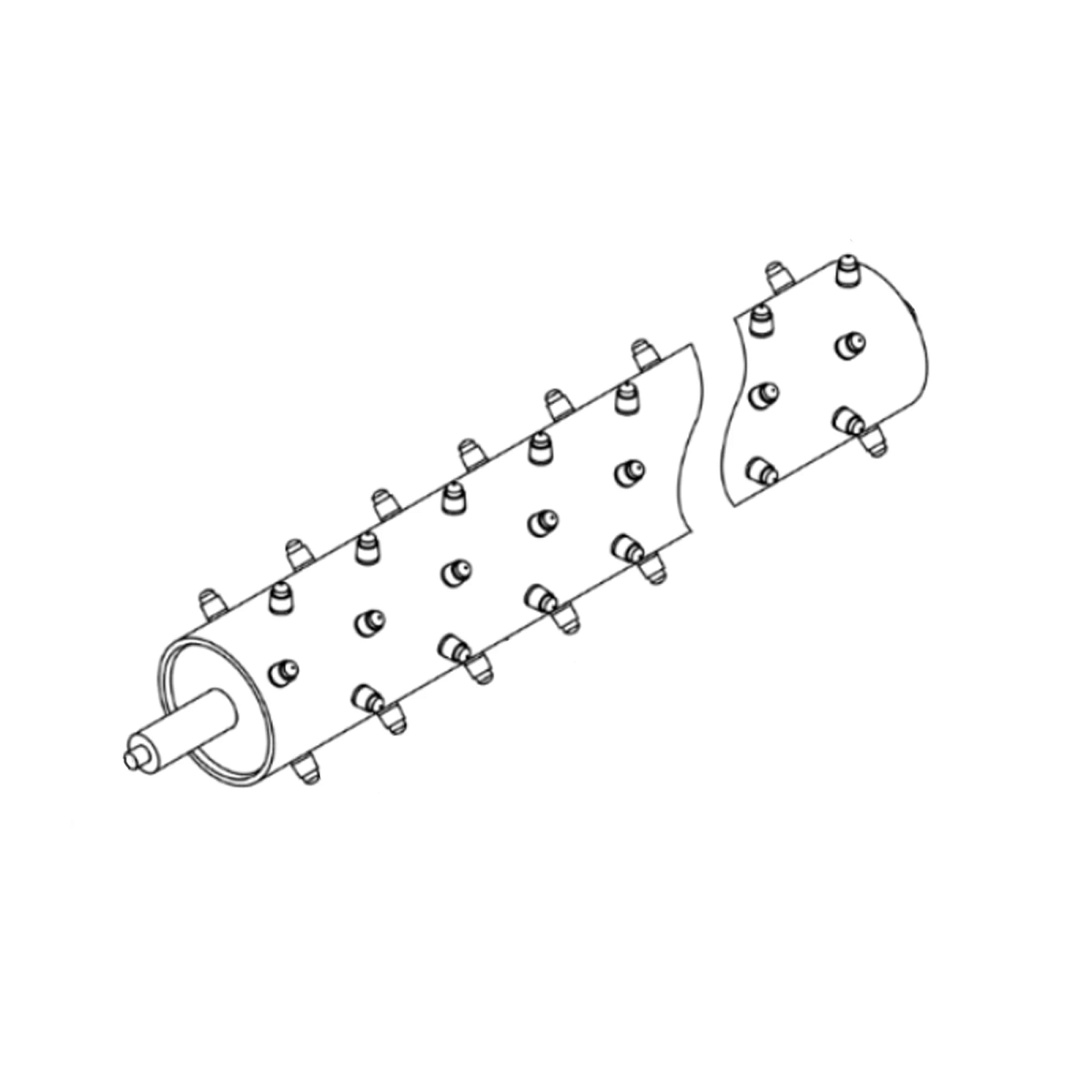 Roller, Carbide Tooth