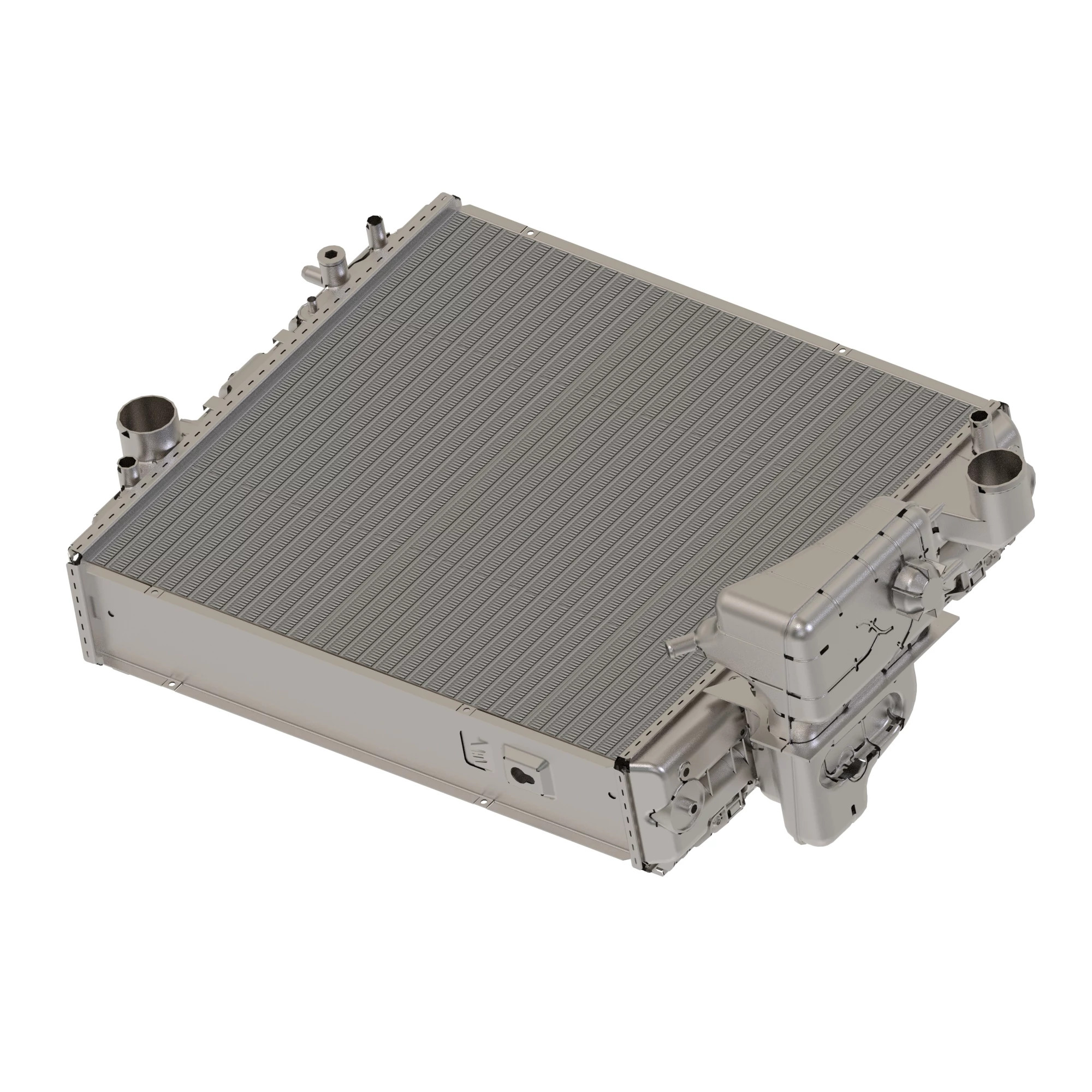 RADIATOR, W/ RESERVOIR AND RAILS, M