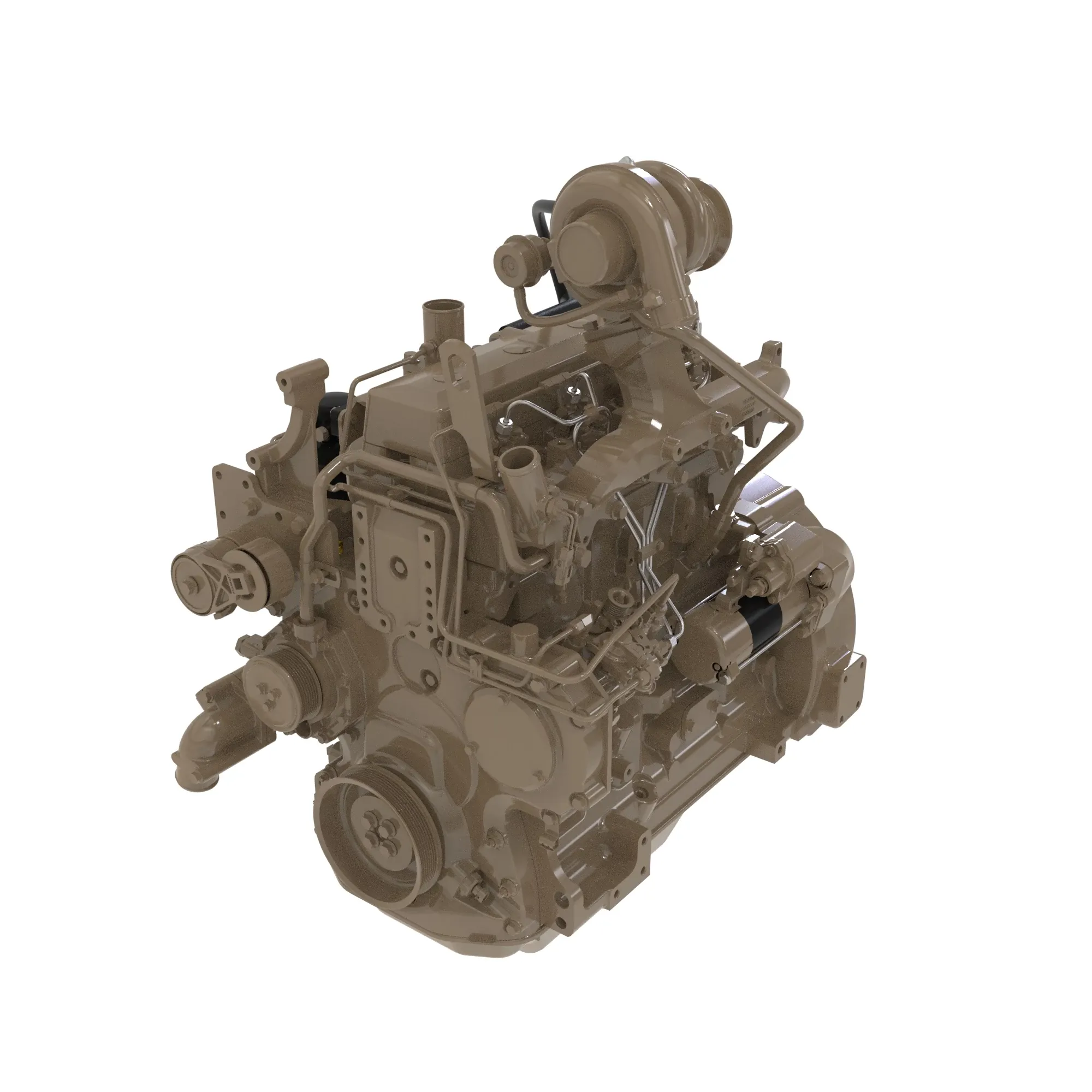 John Deere Diesel Engine, Tier 3, 63Kw, 2200RPM - DZ102402