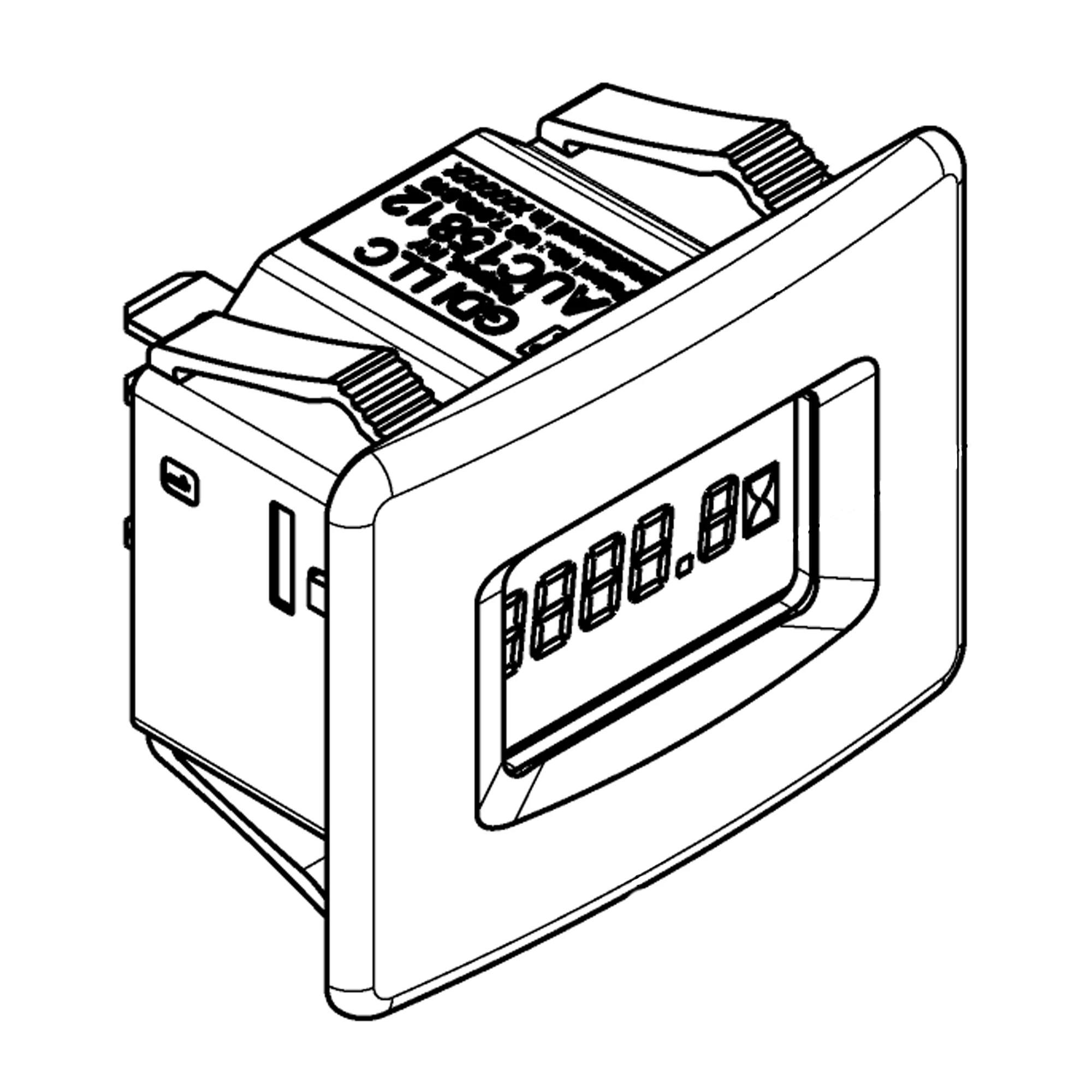 John Deere Hour Meter - AUC15812