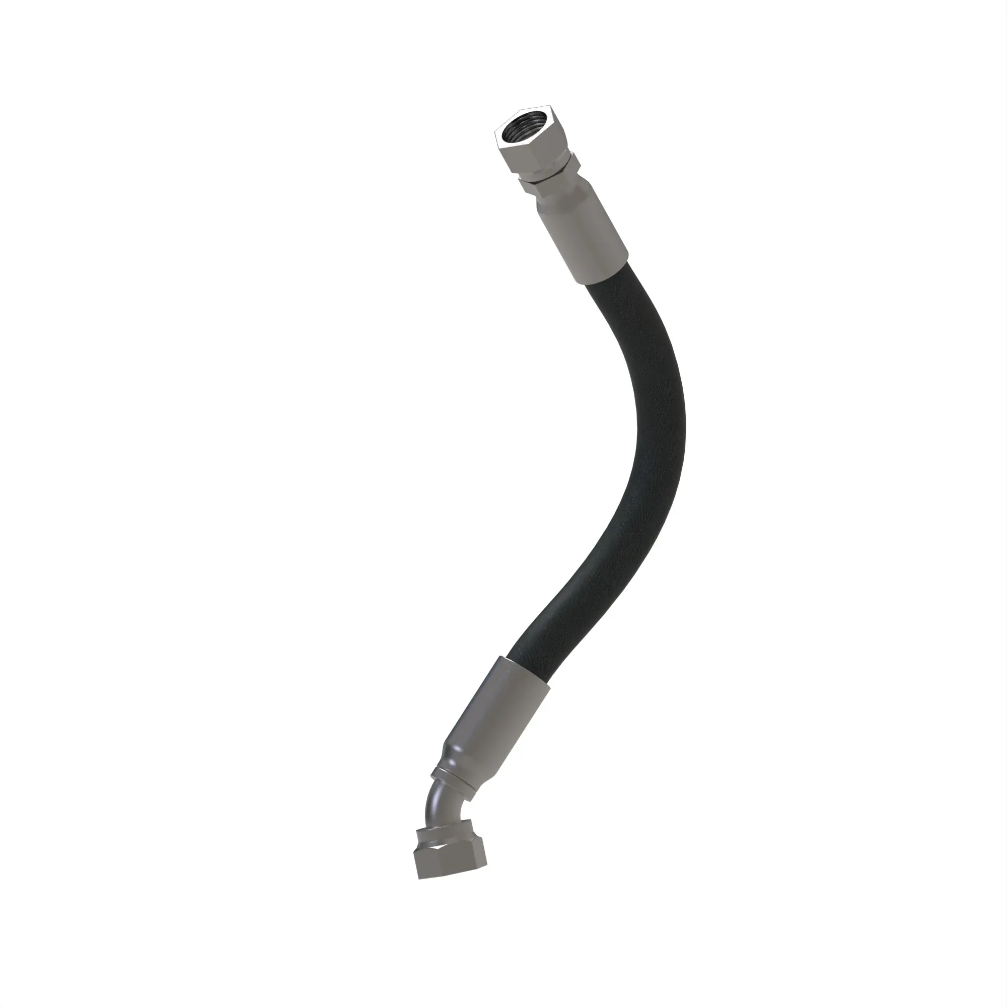 John Deere Secondary Brake Fabricated Hydraulic Hose - RE305829