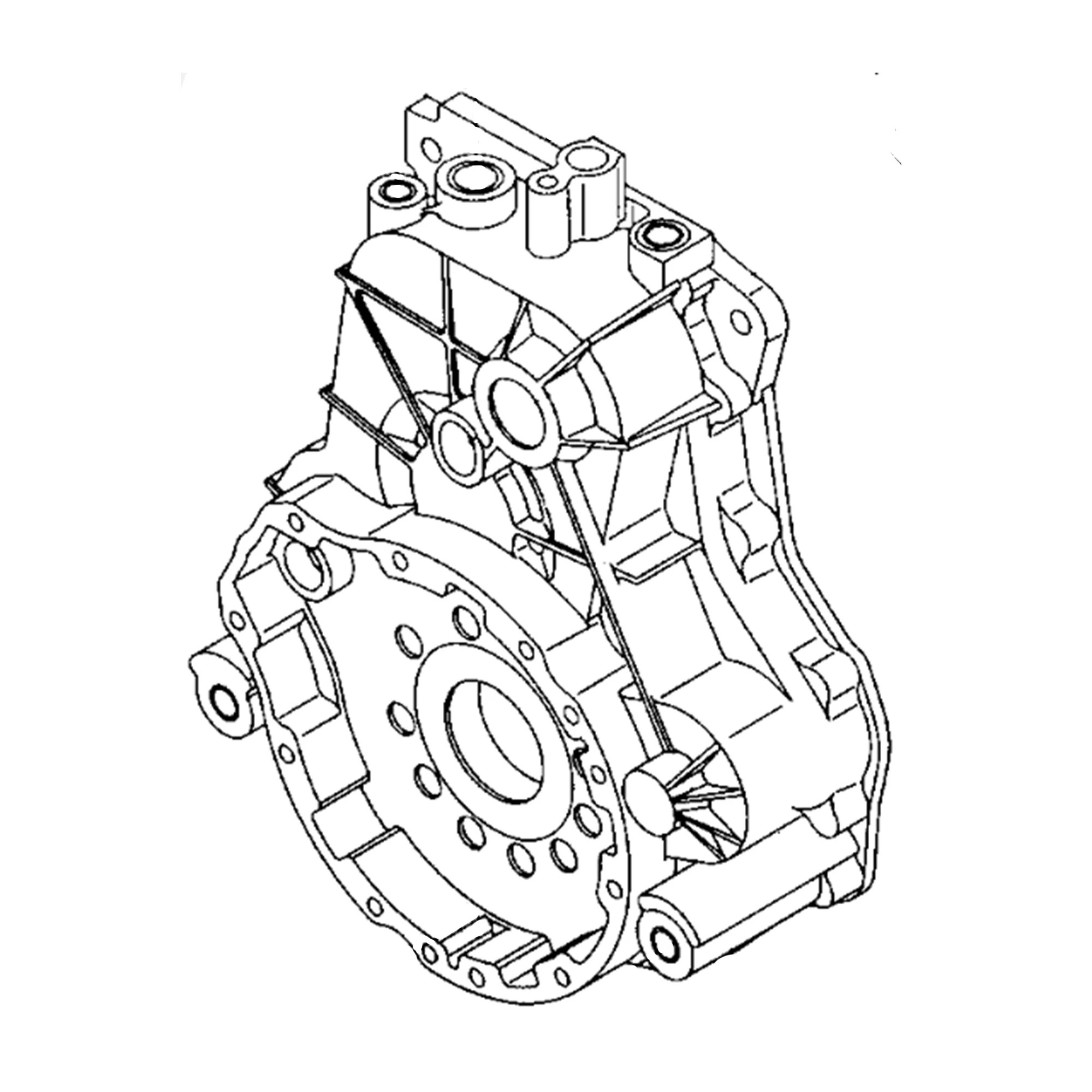 John Deere Transaxle Housing, Left Side - M806309