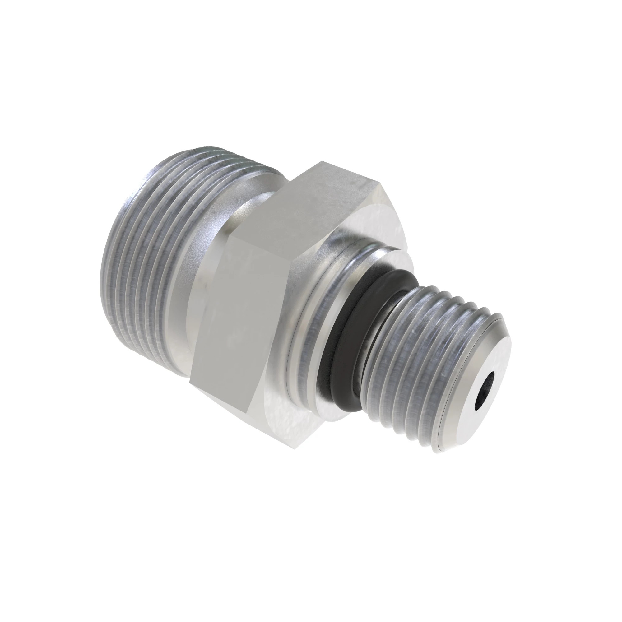 FITTING,ORFS, STRAIGHT, ELECTROLESS