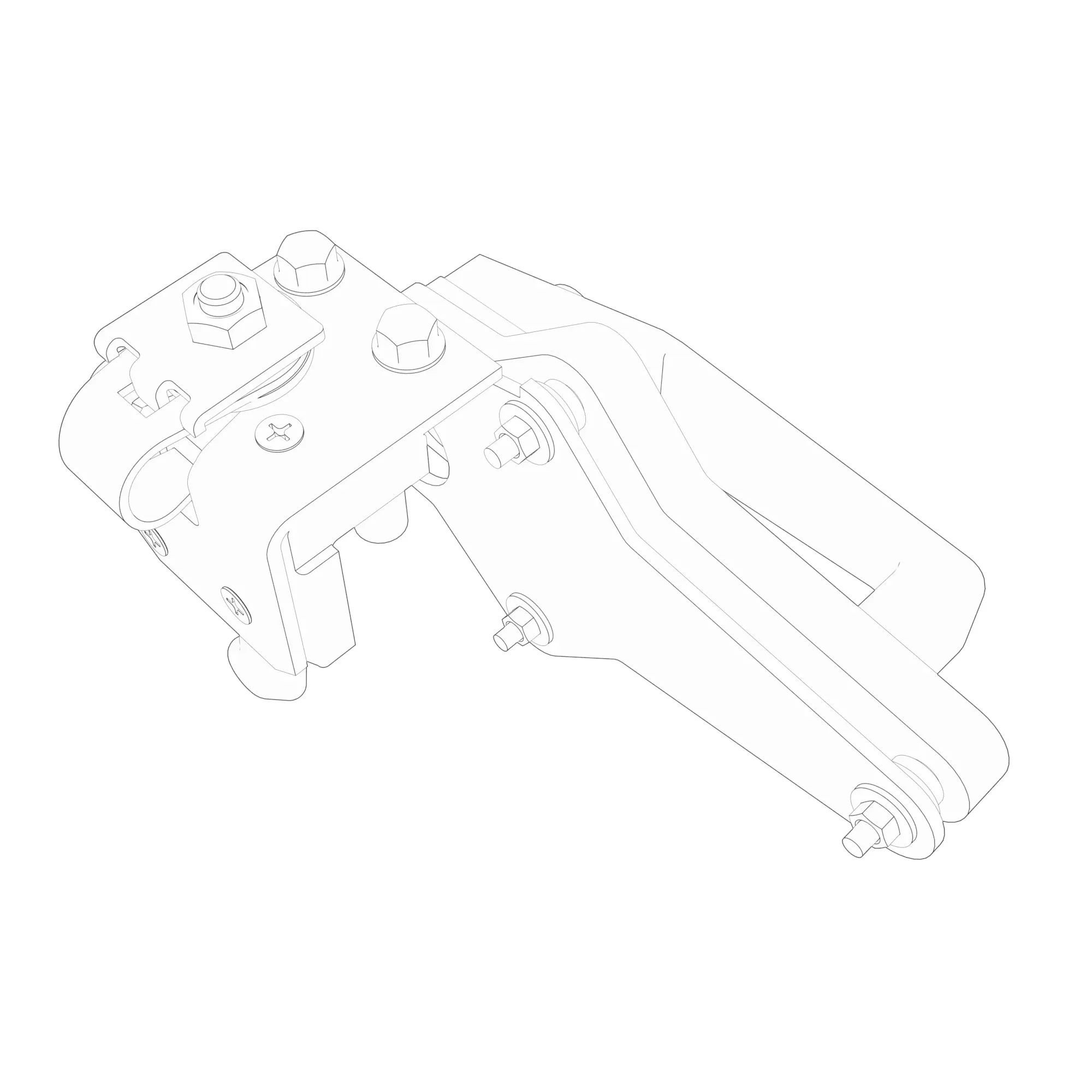 John Deere LH Door Installation Lock Kit - BSJ10585