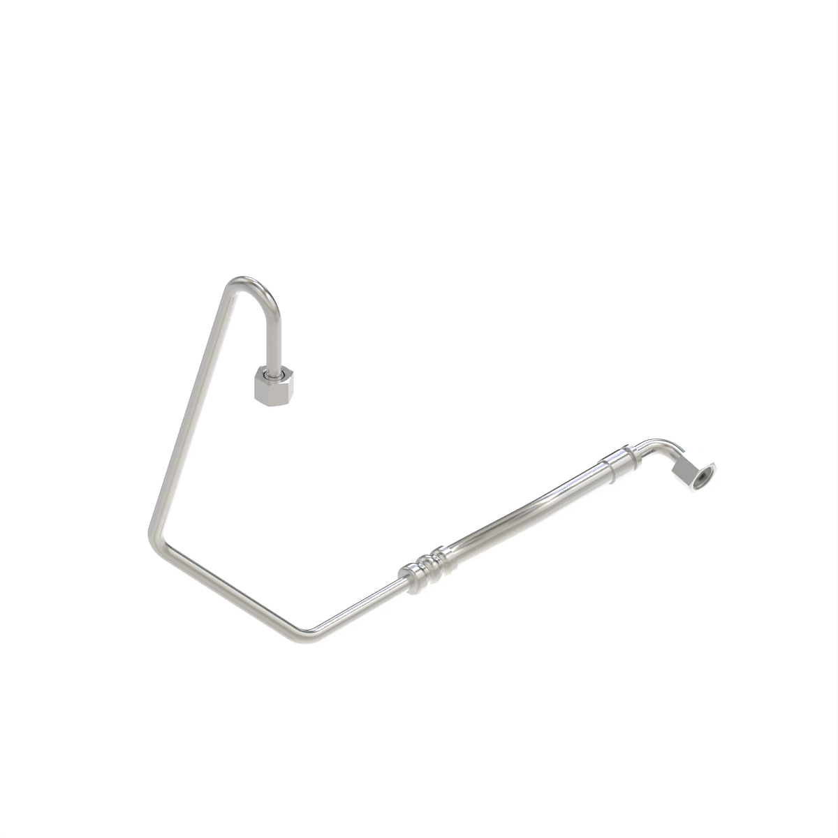 John Deere Turbocharger Oil Inlet Line - RE538724