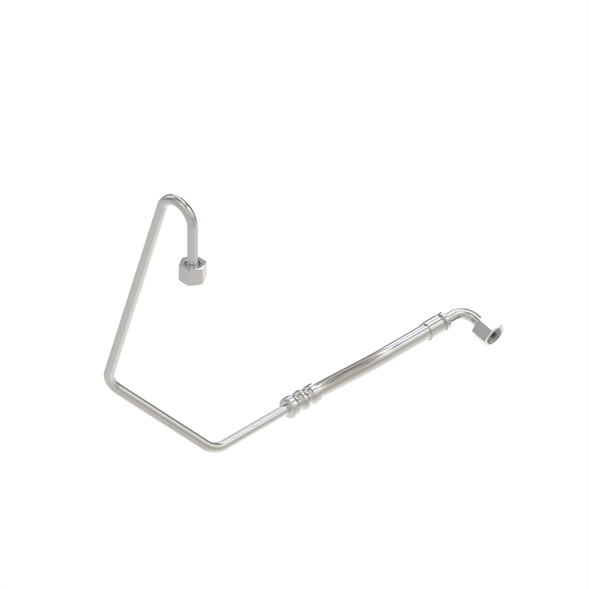 John Deere Turbocharger Oil Inlet Line - RE538724