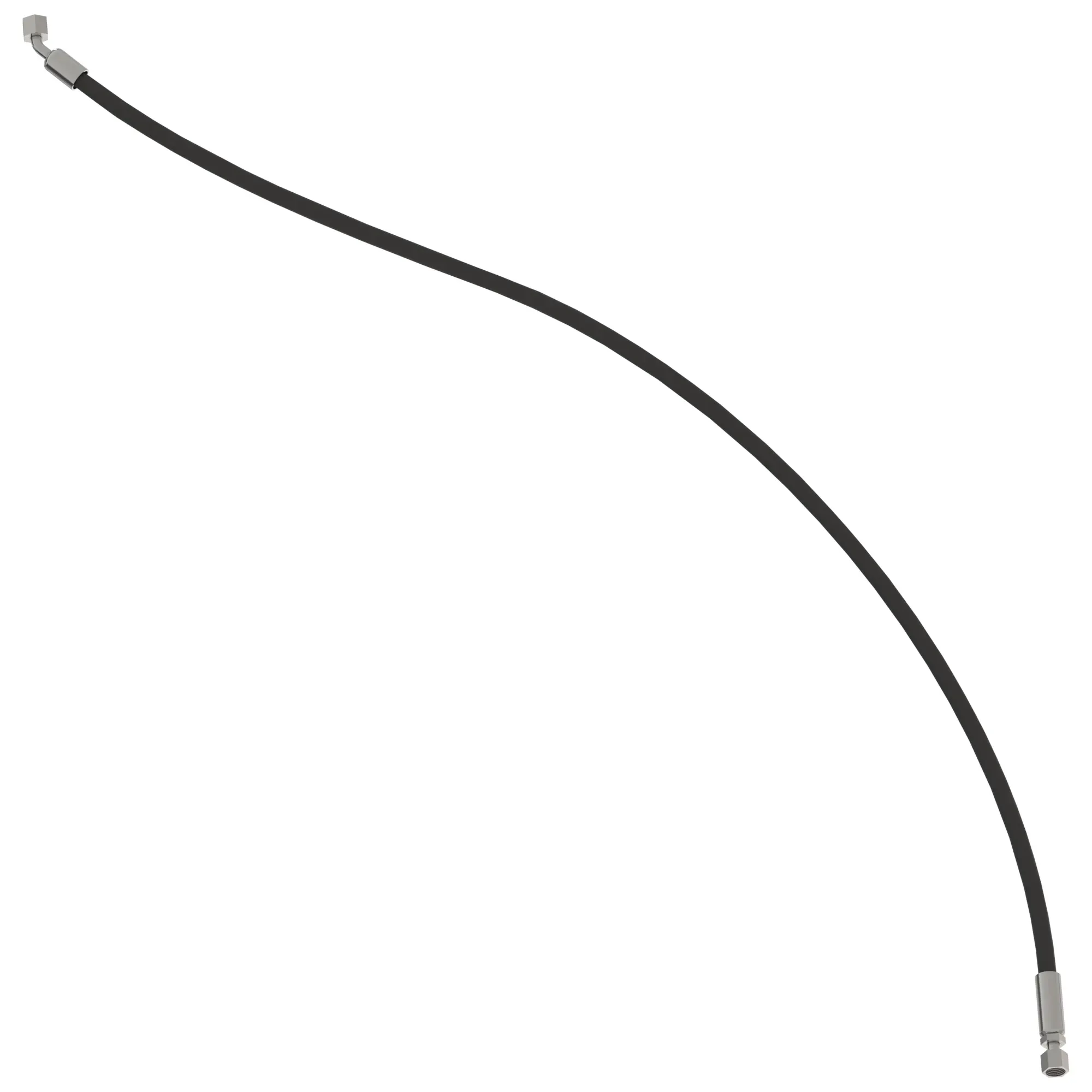 John Deere Toe Control Valve Fabricated Hydraulic Hose, Right Side - AN402212