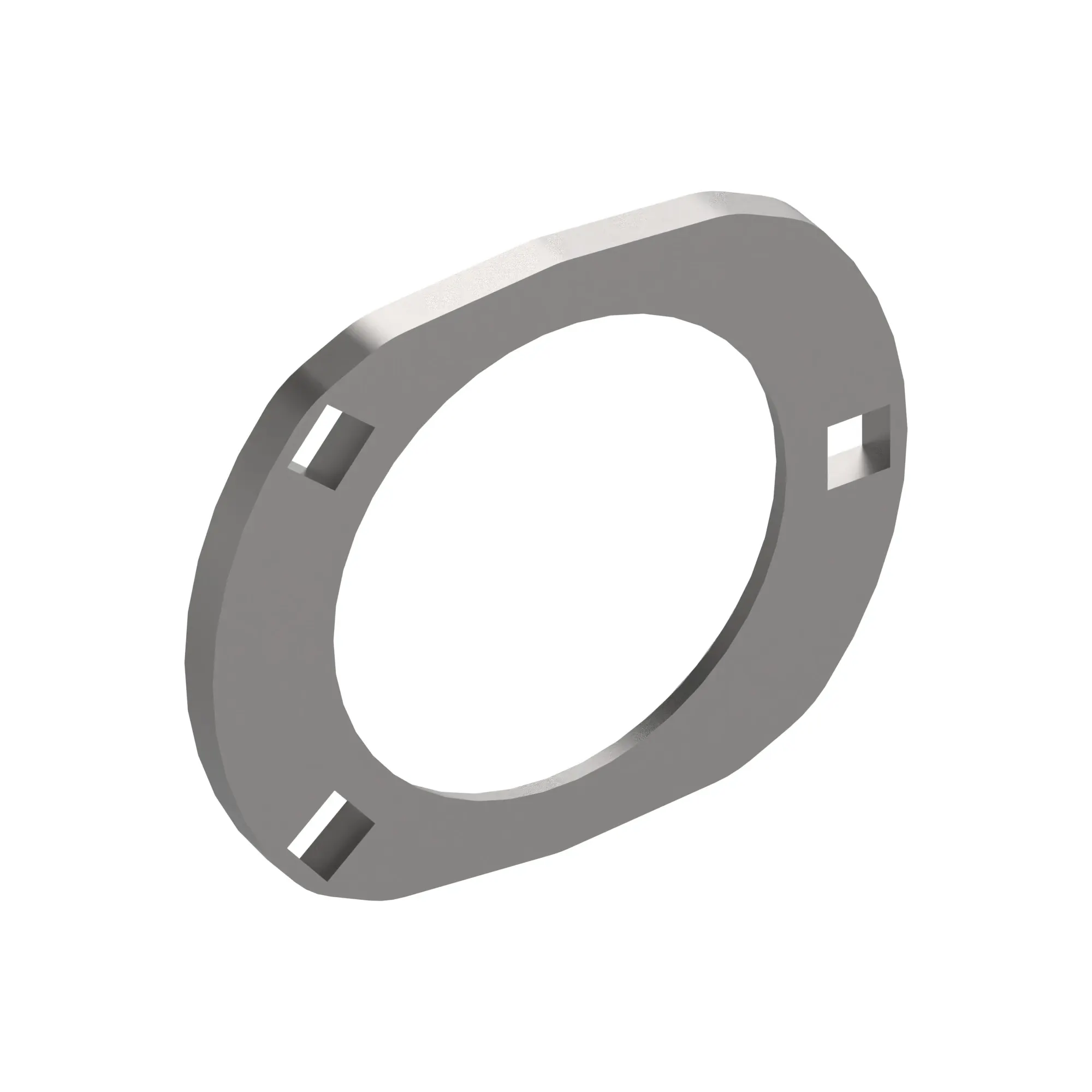 PLATE, BACK-UP, FLANGETTE LOWER CG