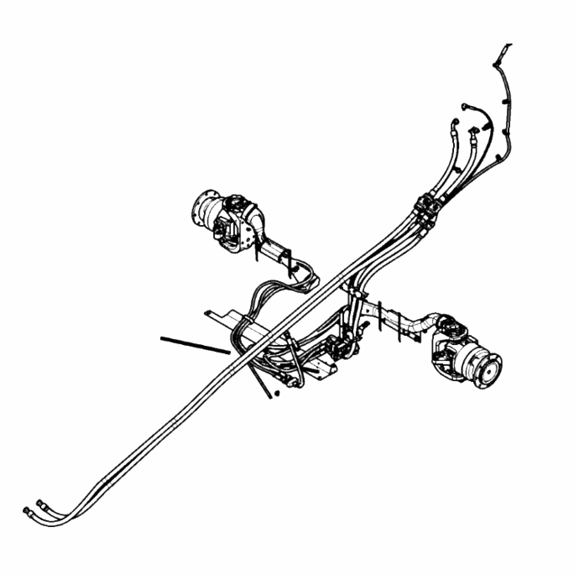 John Deere Four-Wheel Drive (4WD) Conversion Attachment with HillMaster™ - BXE10890