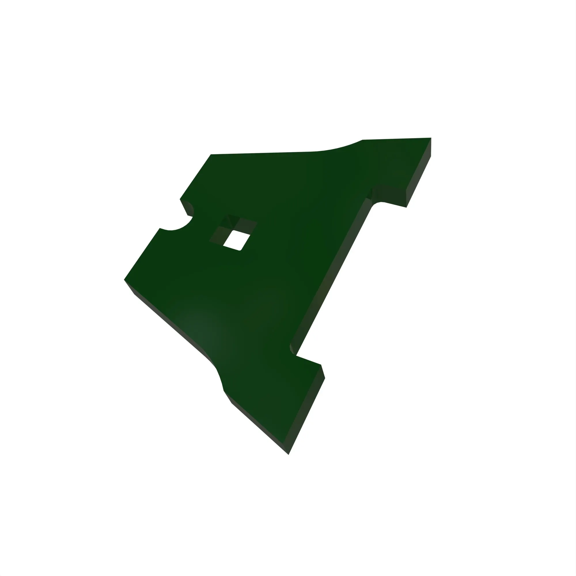John Deere Tine Beater Wear Plate - H217784