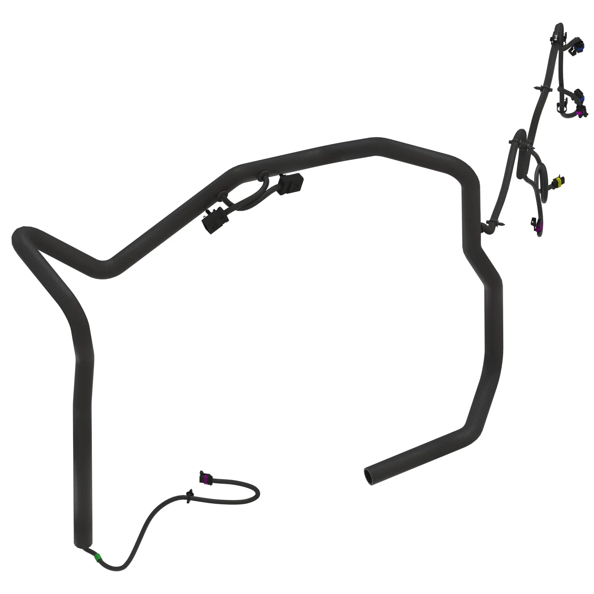 John Deere Fender Wiring Harness, Left Side - RE593499