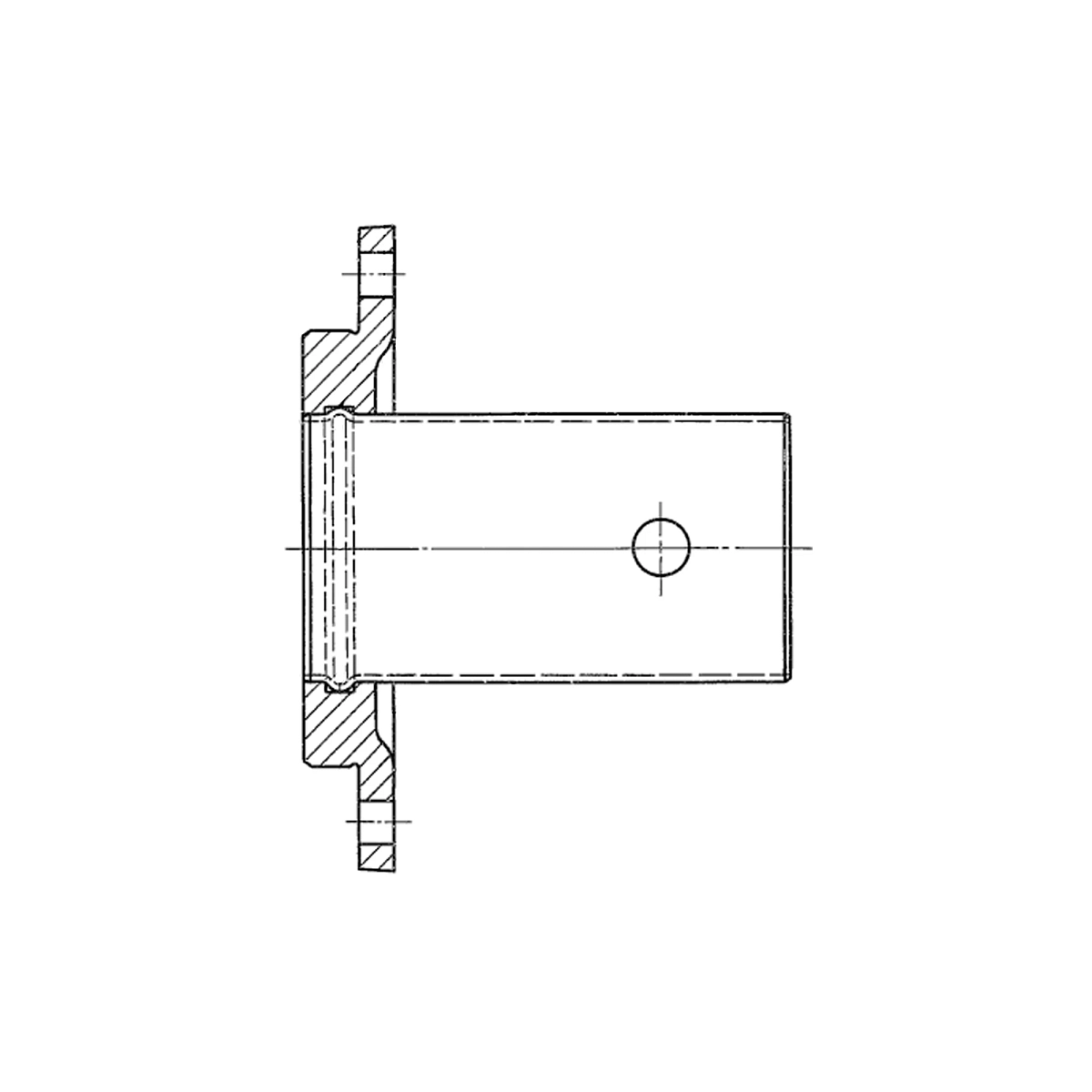 Support With Tube