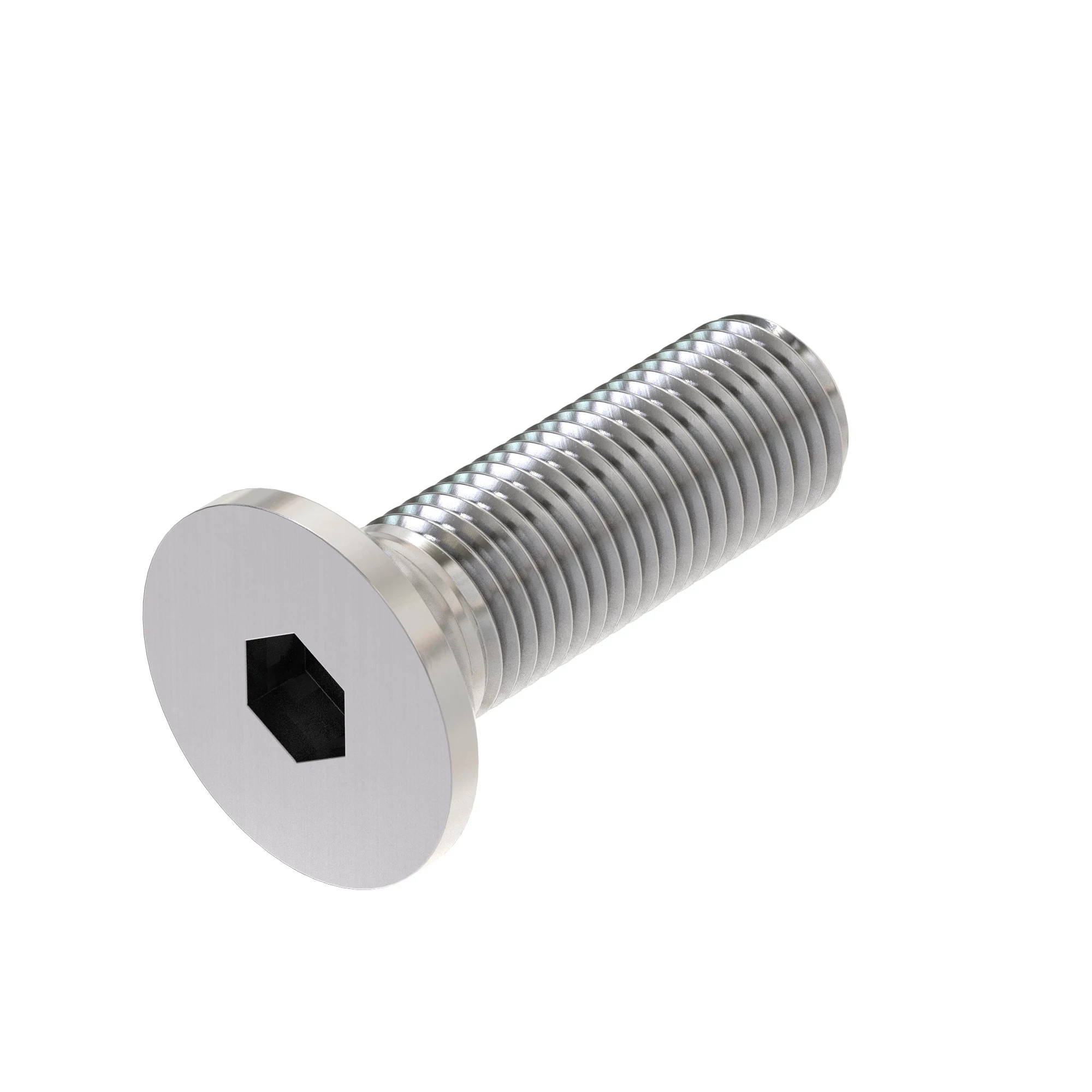SCREW, HEX FLAT CTSK HEAD, METRIC