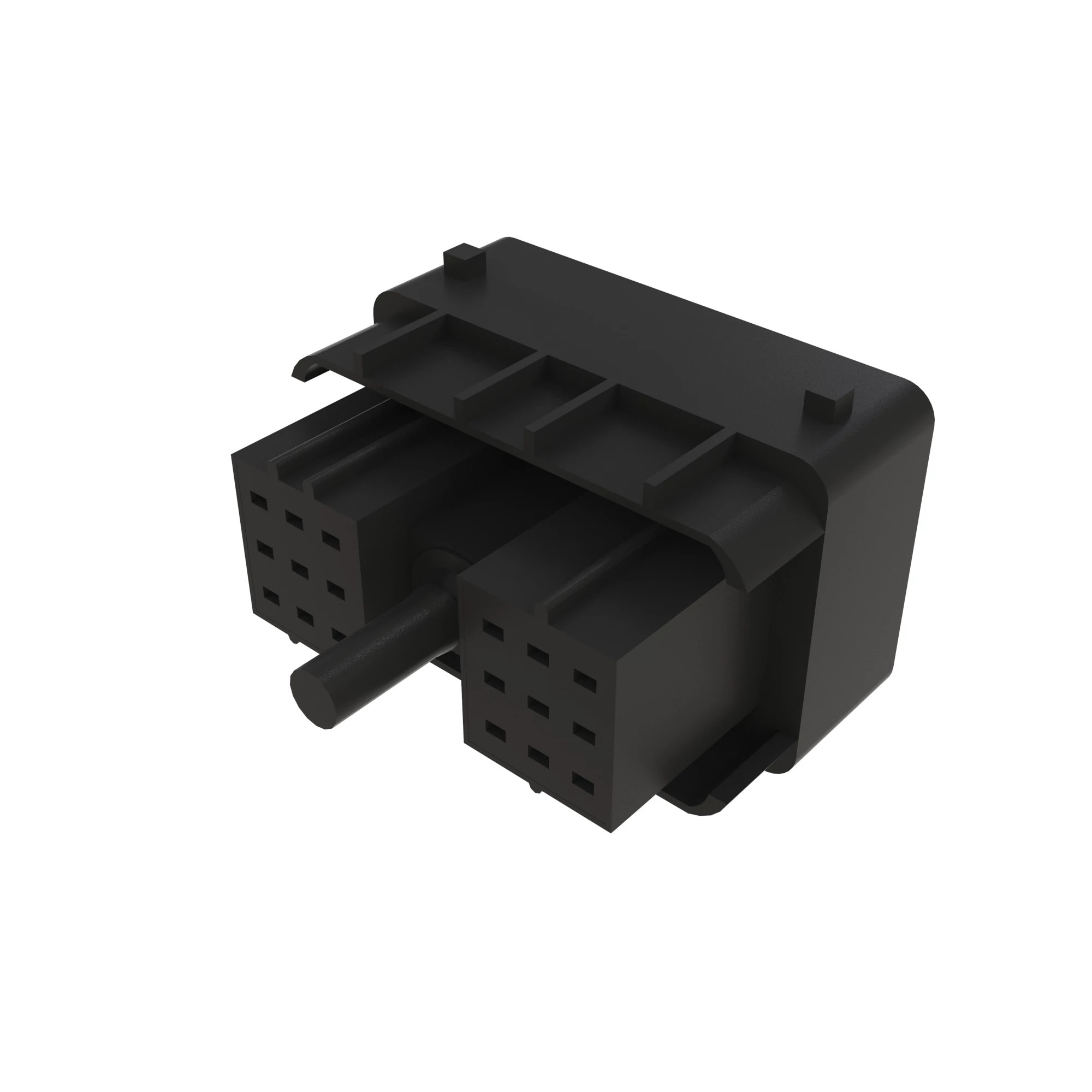 CINCH 18 WAY BLACK ELECT. RECPT.