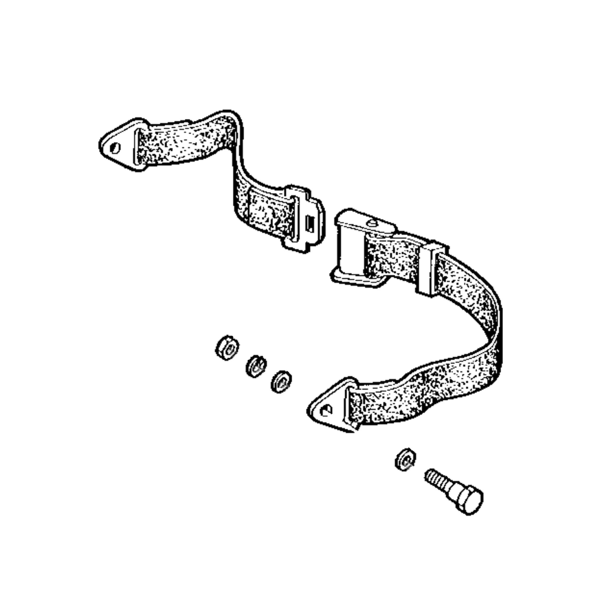 John Deere 4-Post Roll-Guard™ Safety Belt Kit - AR41761