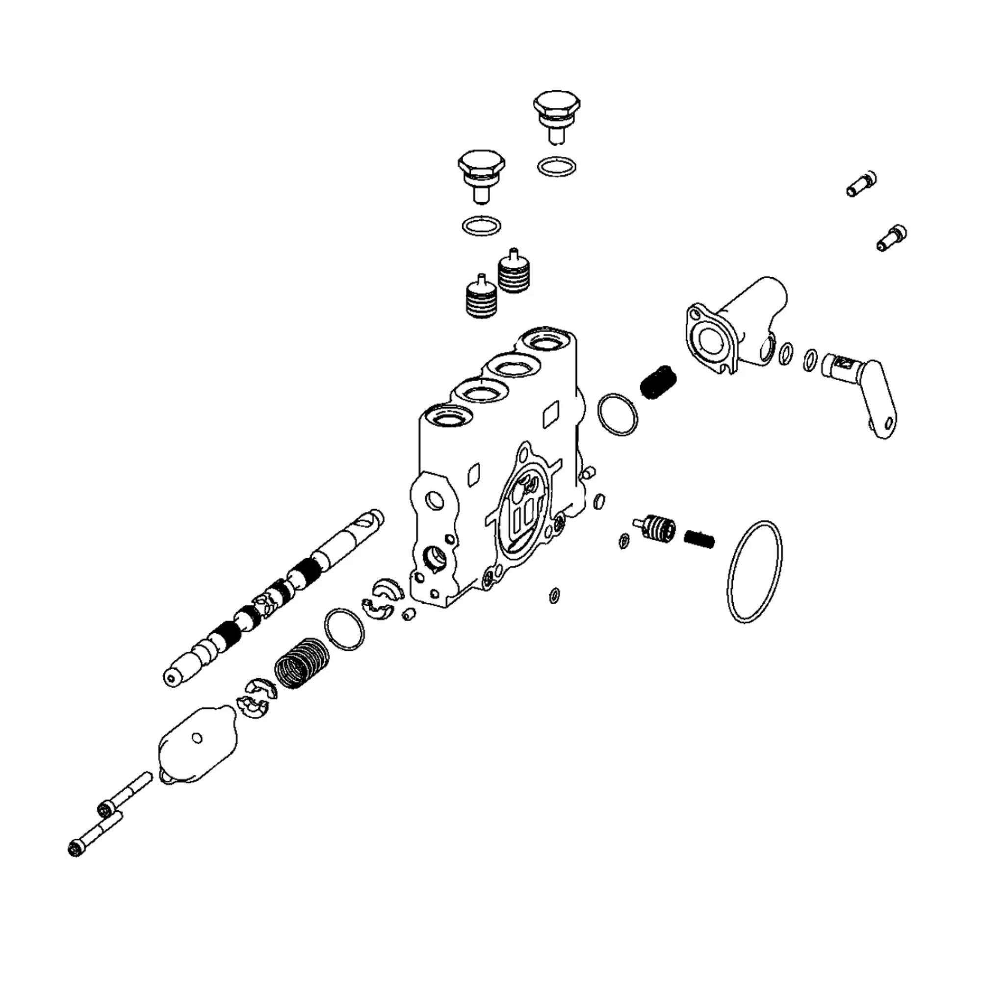 John Deere Control Valve - AT418550