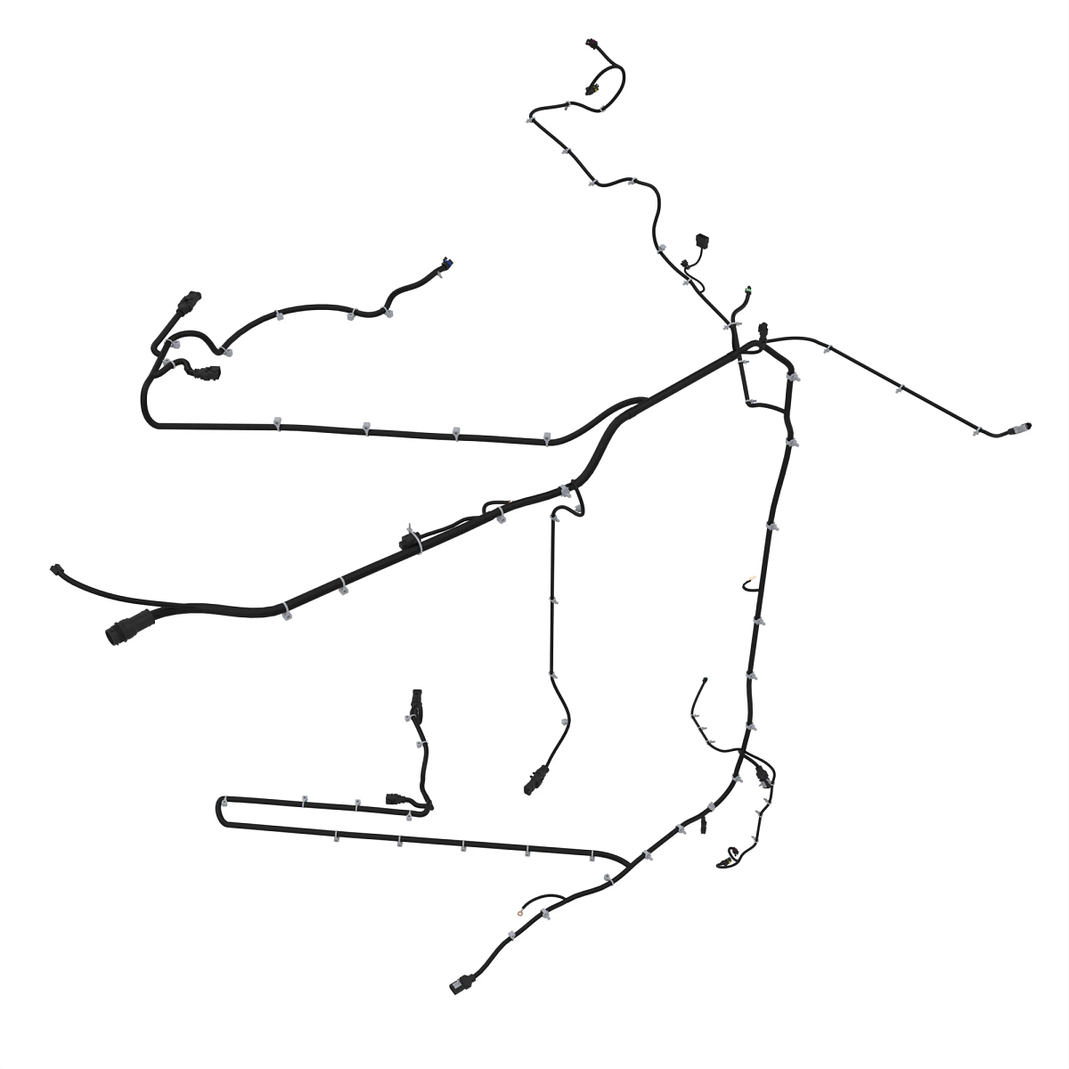 John Deere Residue Disposal Wiring Harness - AXE86930