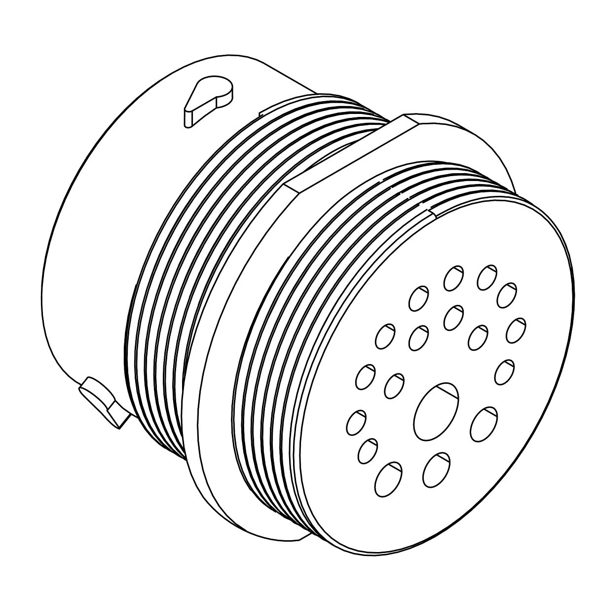 John Deere Electrical Connector Terminal - 57M7613