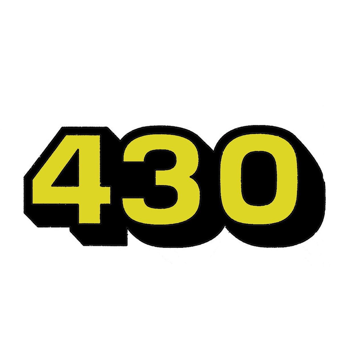 Label, Model No. (430)