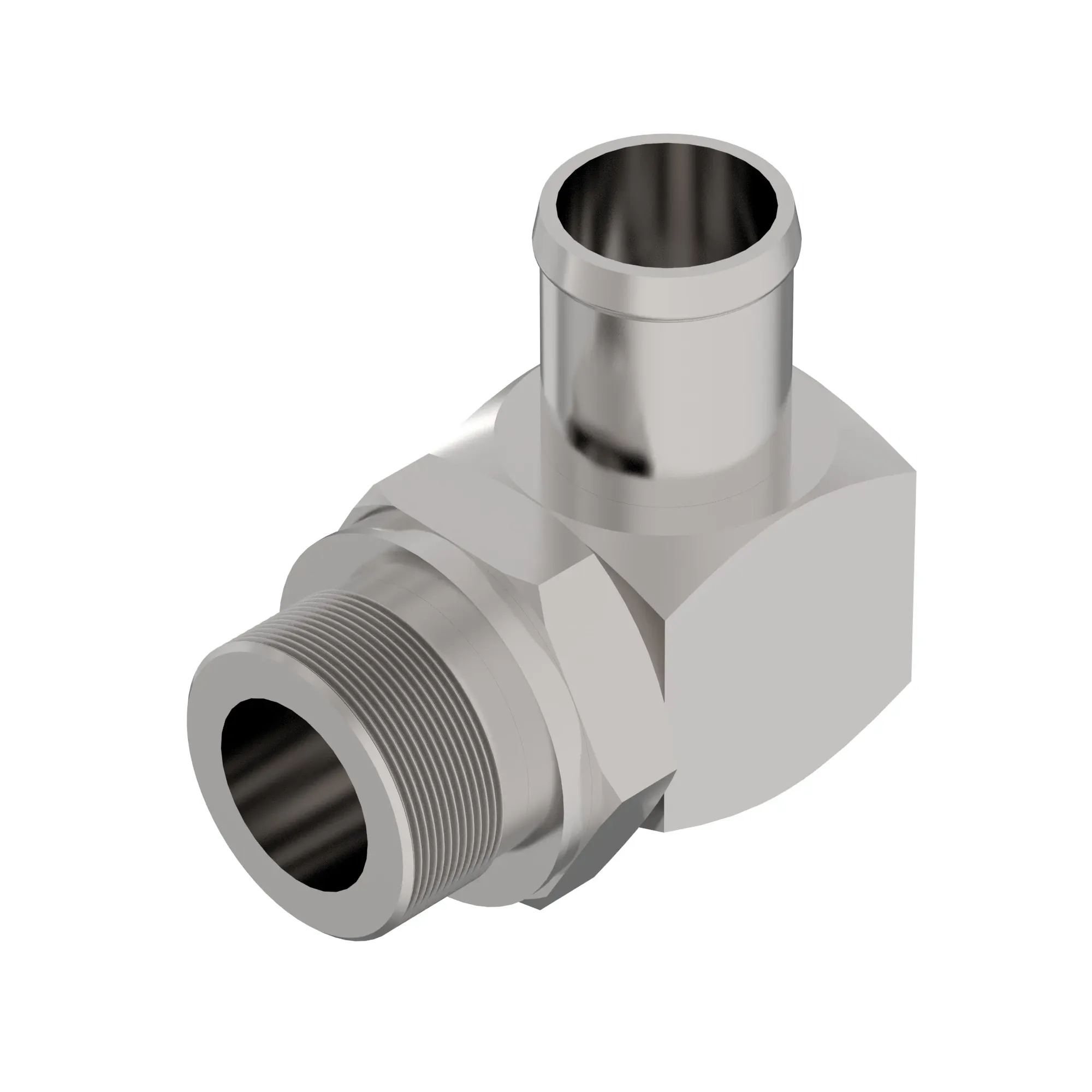 John Deere Elbow Fitting, Formed Hose Fitting - HXE149958
