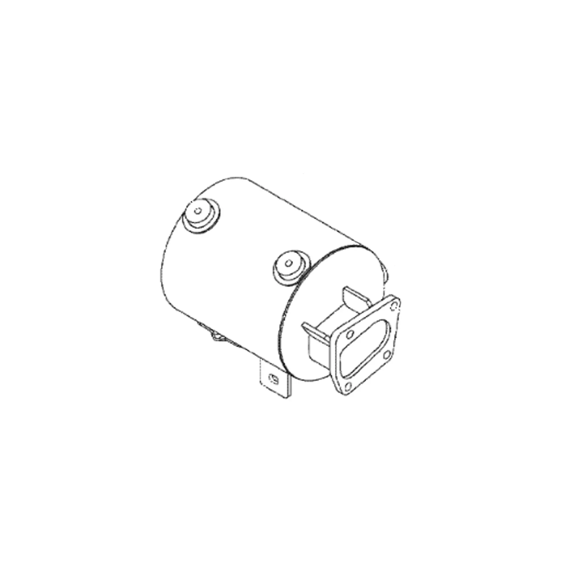 John Deere Exhaust Pipe - MIU803736
