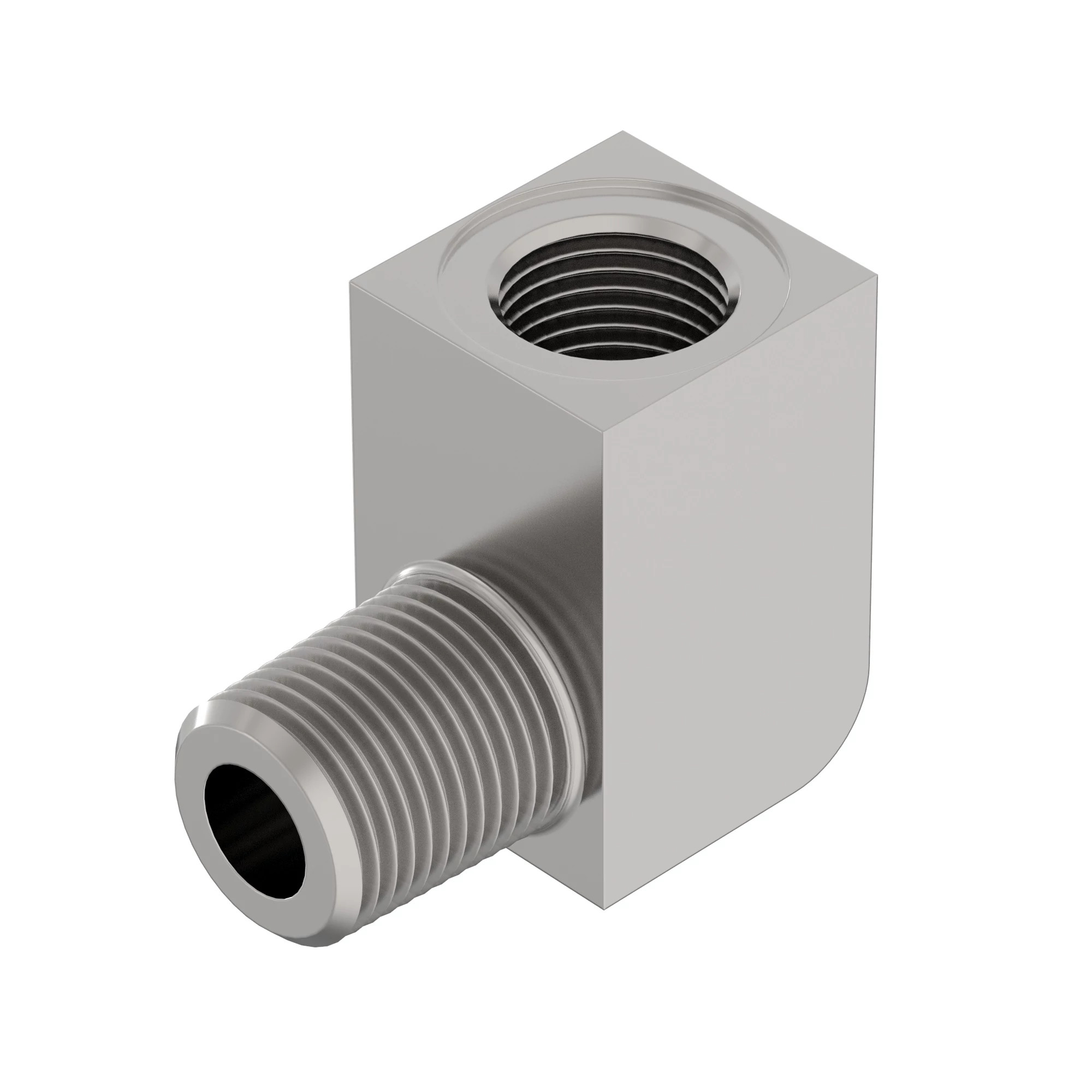 ELBOW FITTING, 1/4 X 90 DEG STR ELB