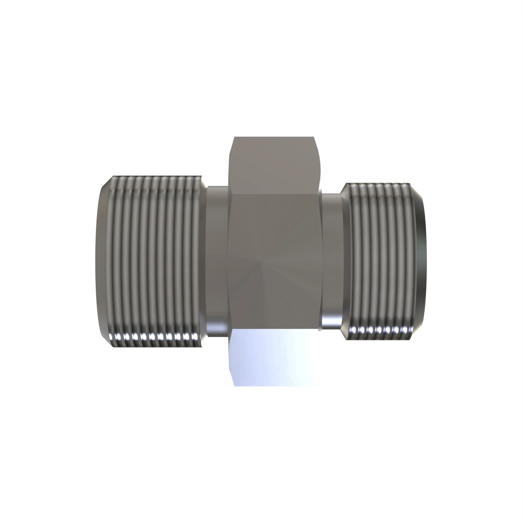STUD STRAIGHT, ORFS W/METRIC HEX