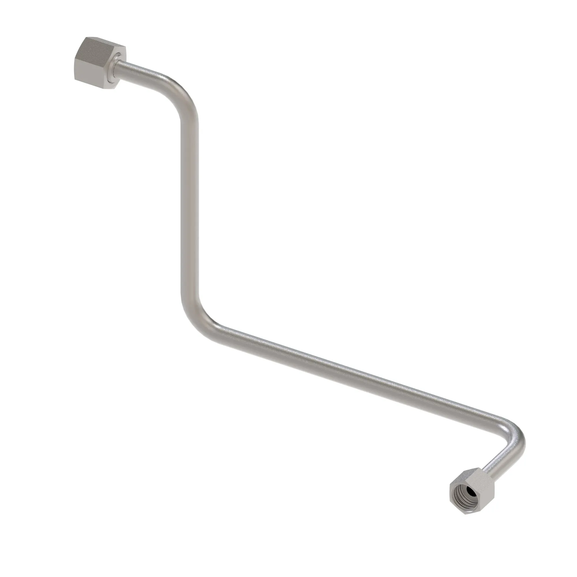 John Deere Front SCV Coupler Lower RH Oil Line - RE558432