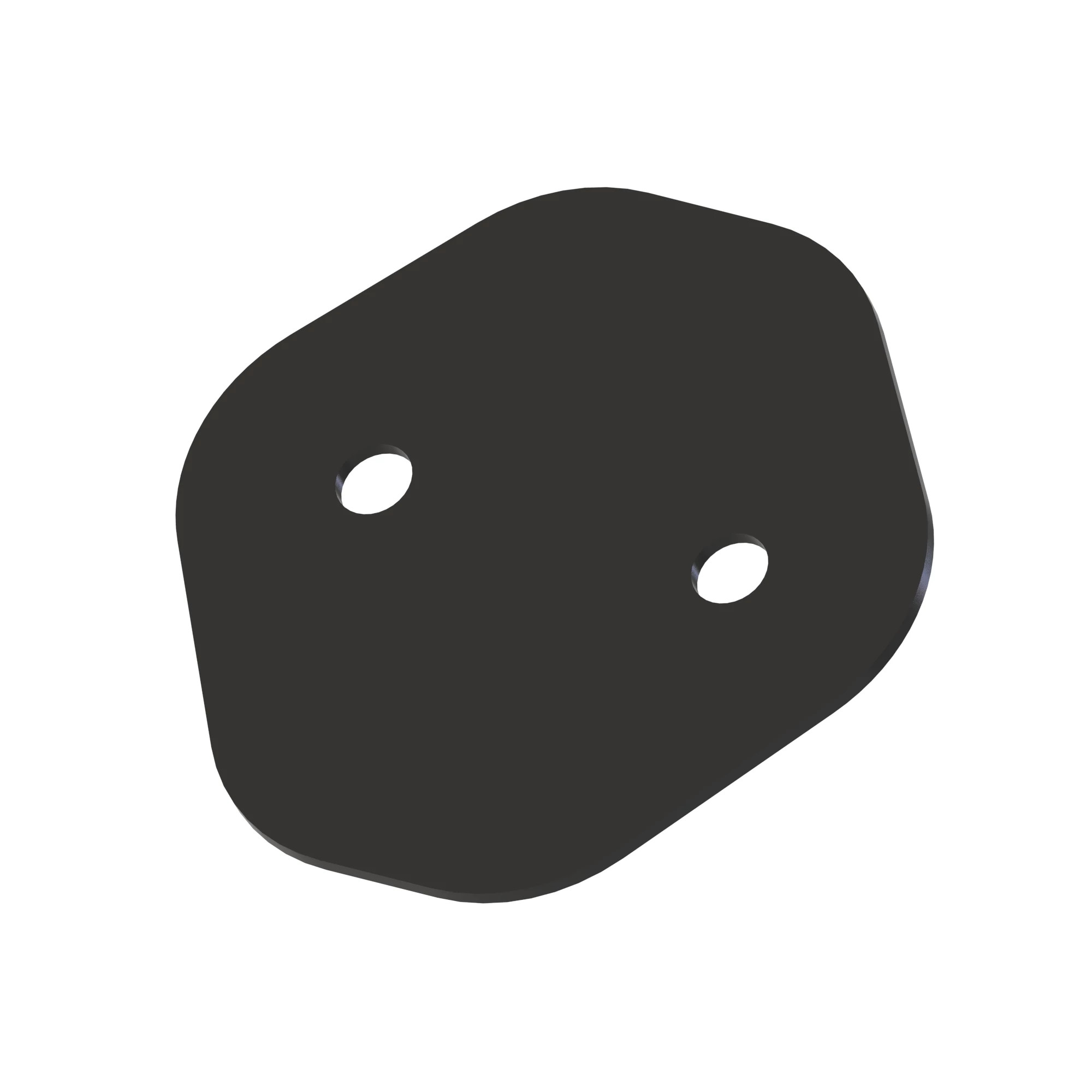 John Deere Two Hole Plate, Door - T452908