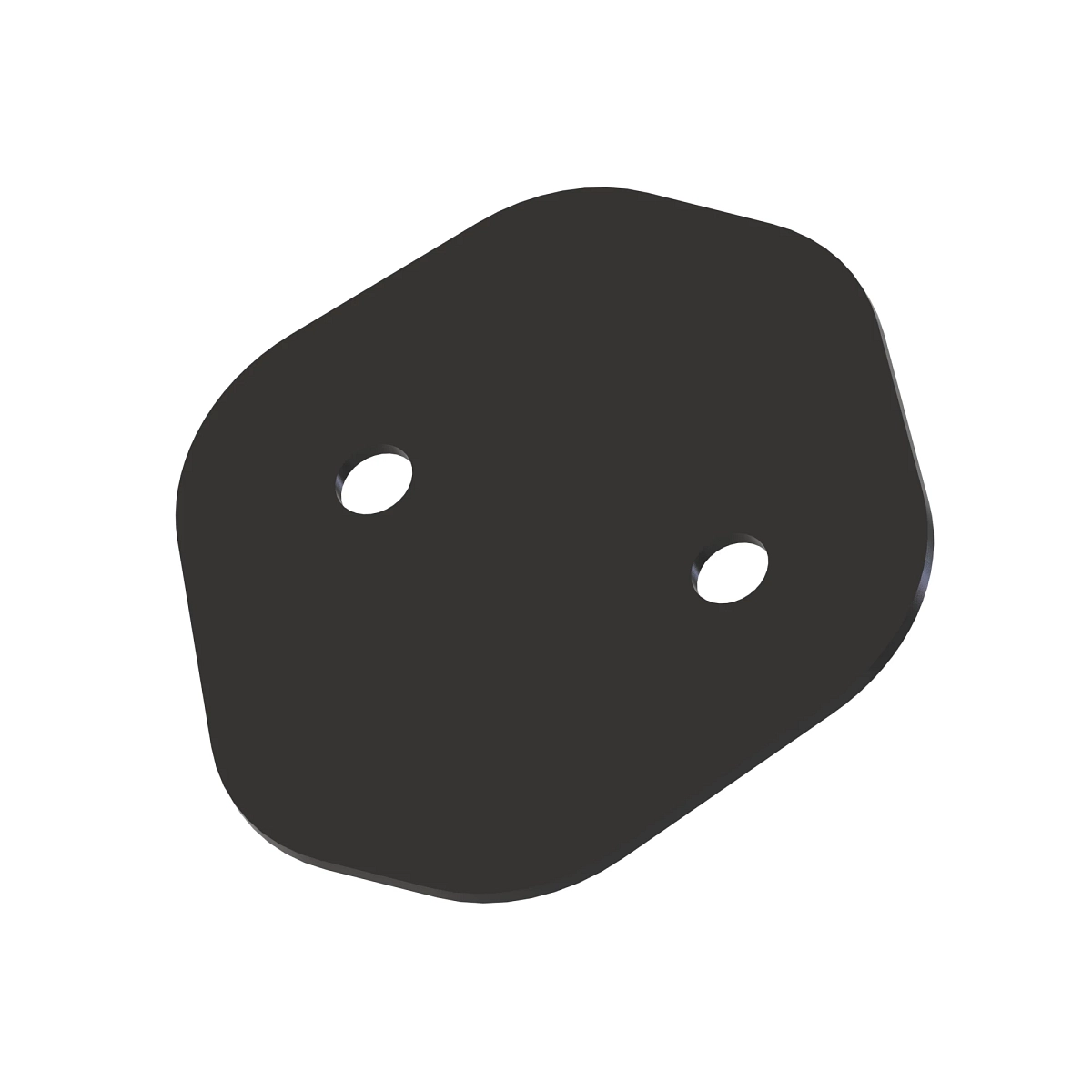 Plate Two Hole