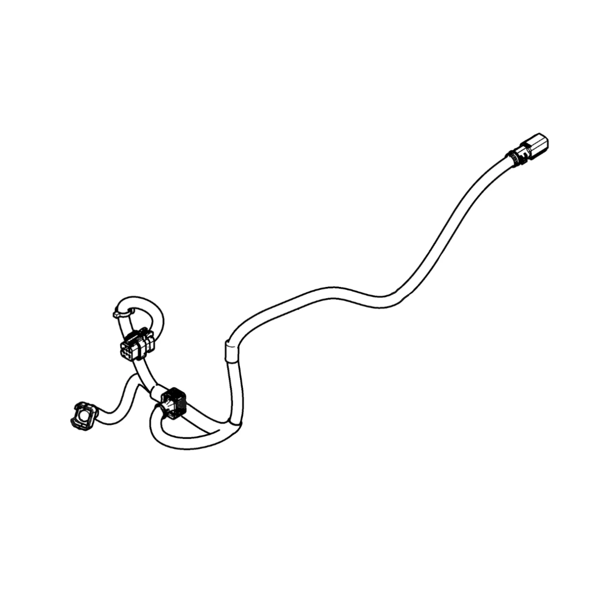 John Deere Long Row Unit Wiring Harness - AKK39875