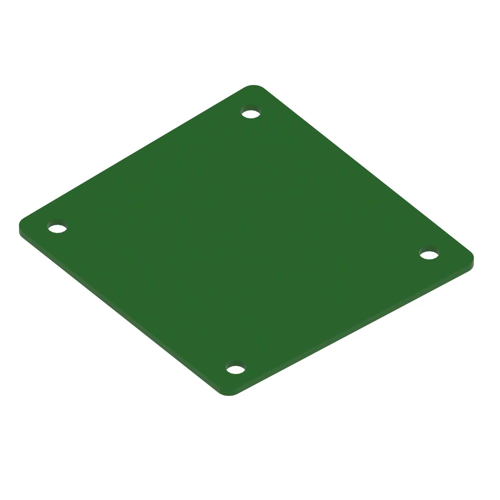 John Deere Filler Door Plate - T332161