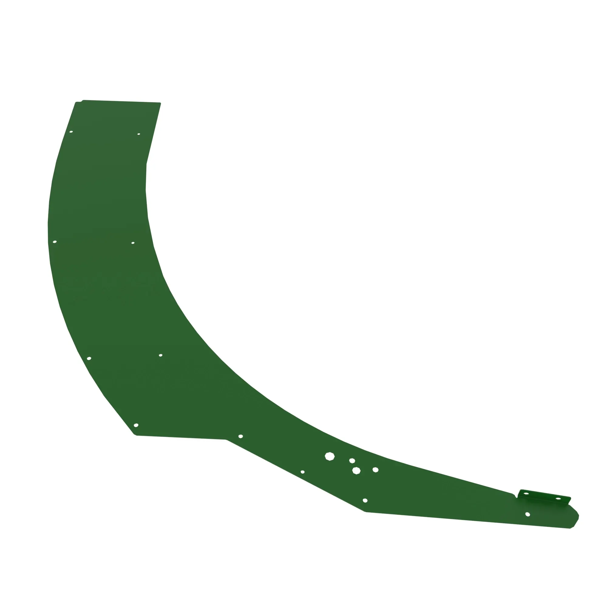 John Deere Side Panel with Spring Clip Shield - TA17896