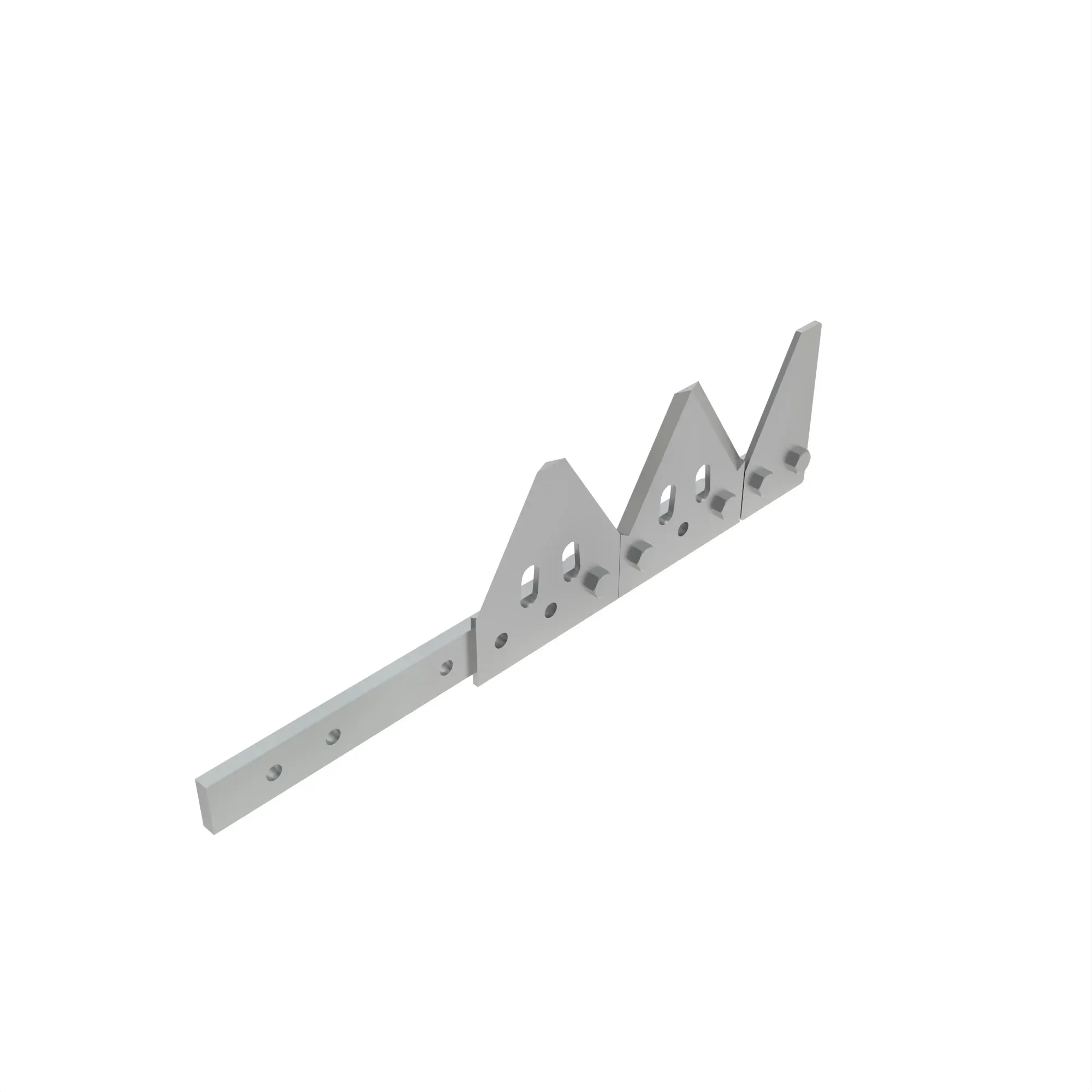 John Deere Right End Section Fine Spare Cutterbar Knife - AH221748