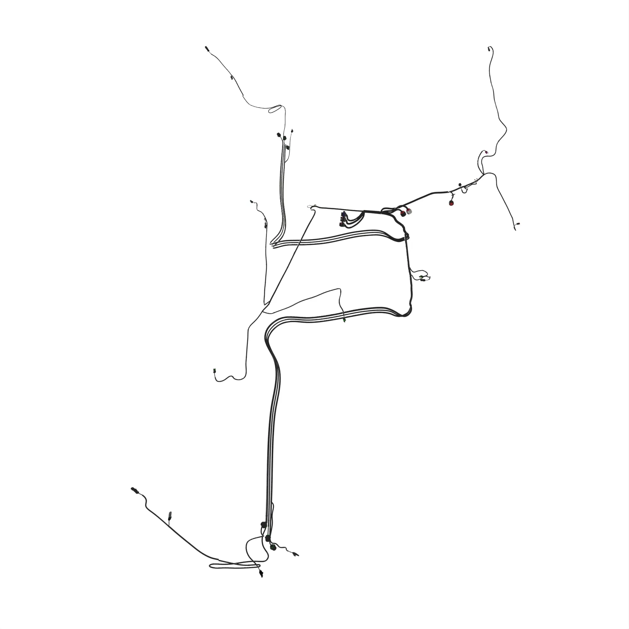 WIRING HARNESS, FRONT CHASSIS, DELT