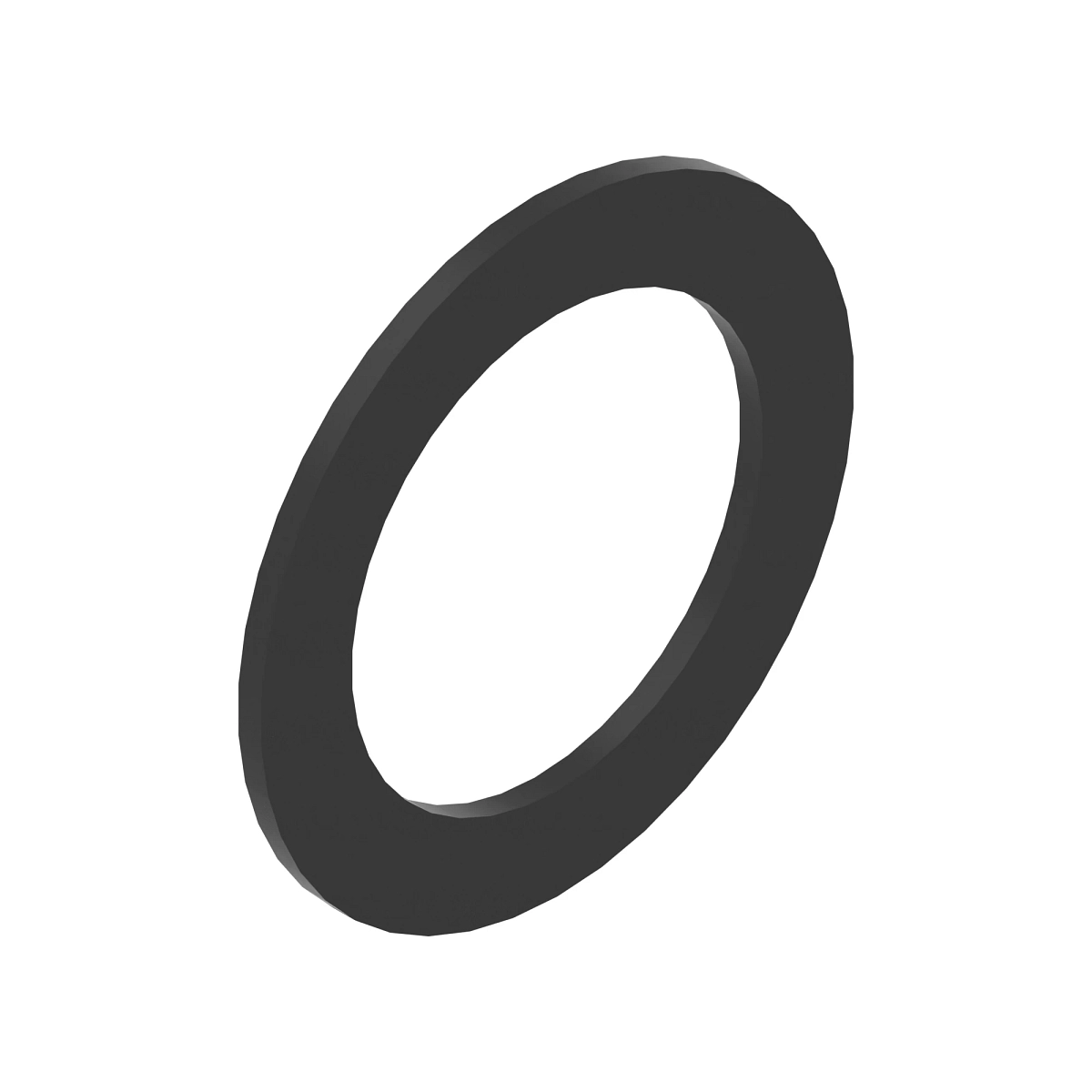Washer, Disk, Identification - Blac
