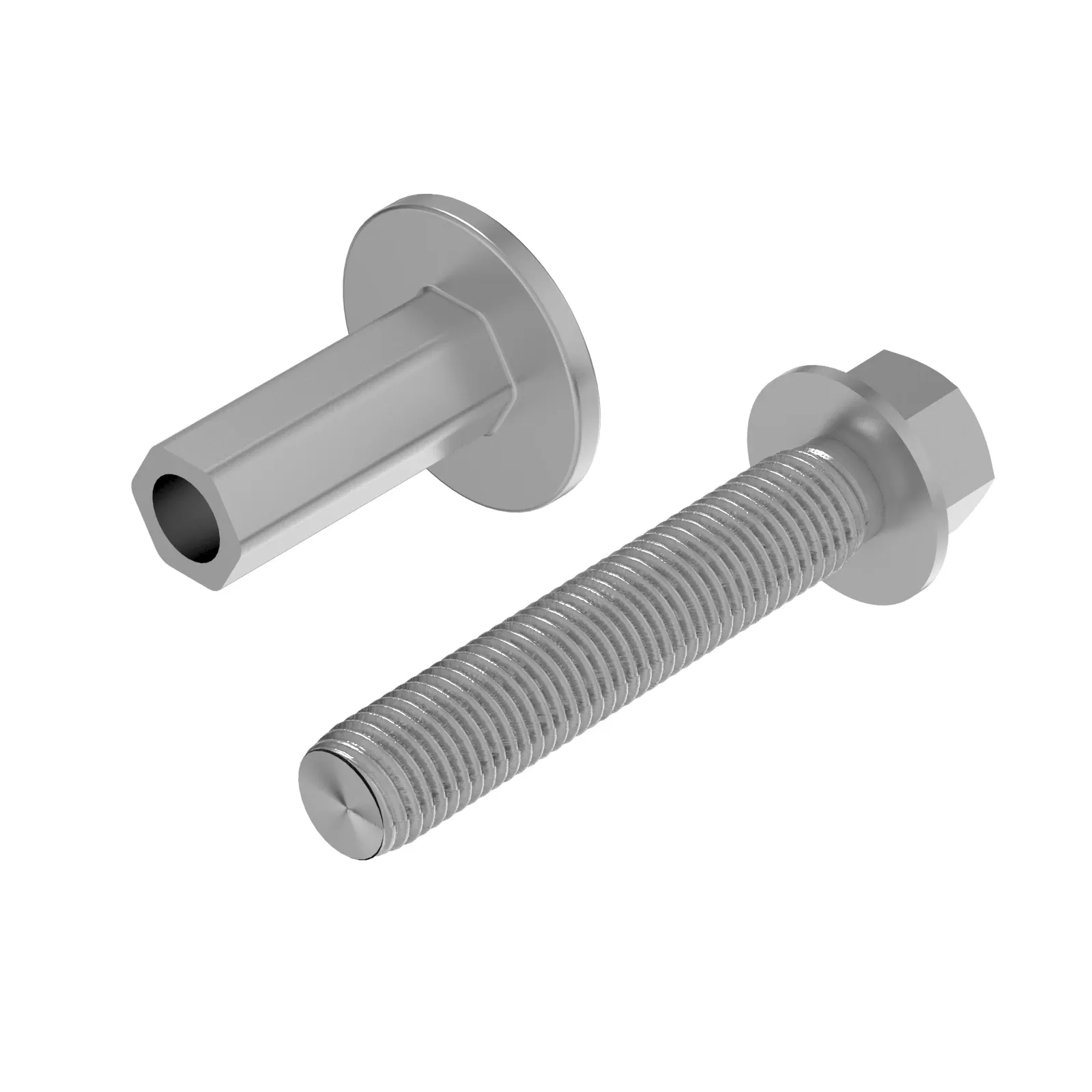 John Deere Cap Screw and Nut, M10 - AH167741