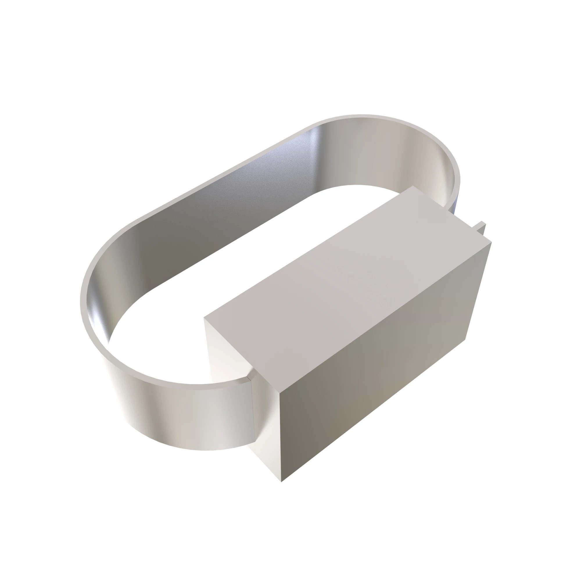 BLOCK CLAMP, STAINLESS STEEL TIE BA
