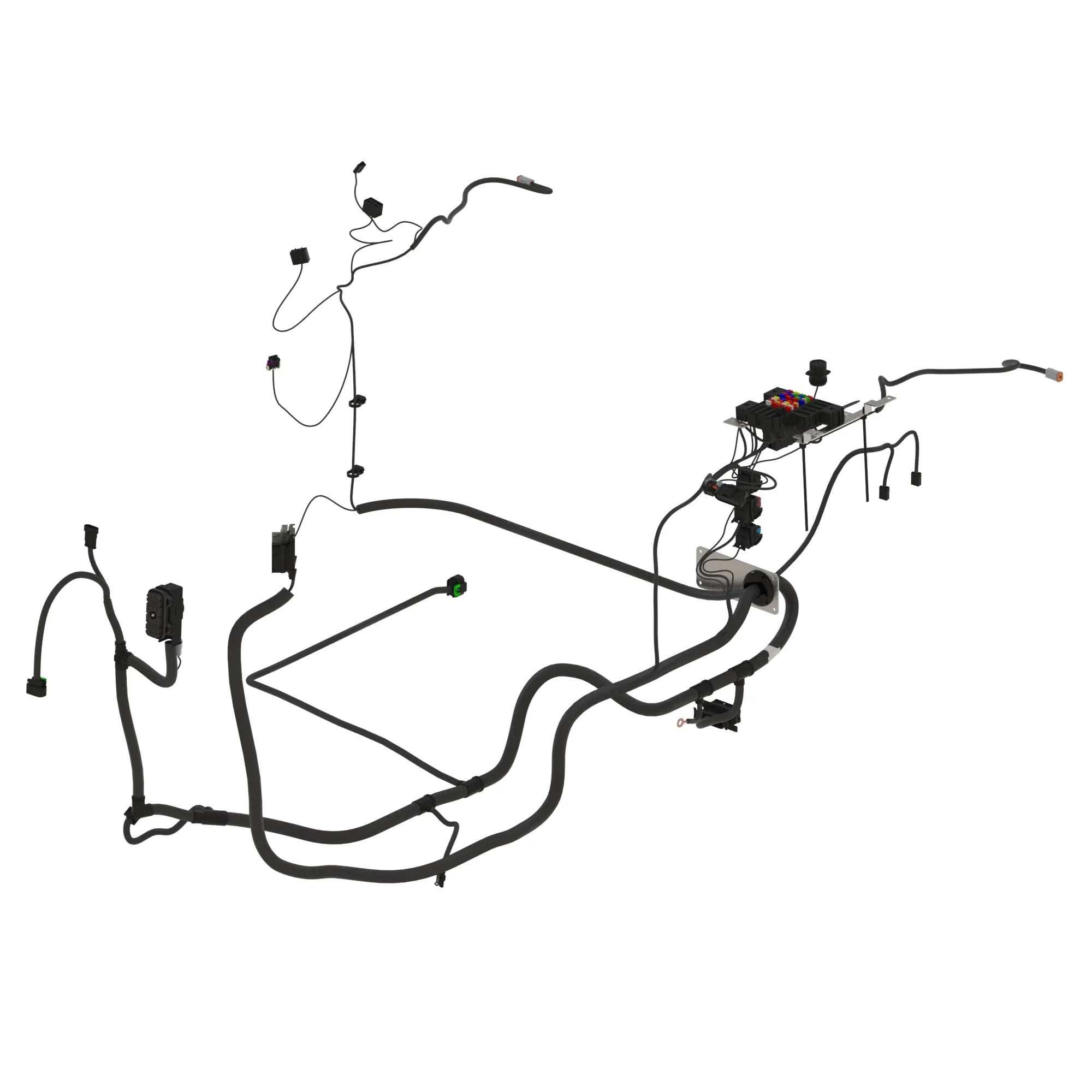 John Deere Premium Cab Rear Harness - TA16668