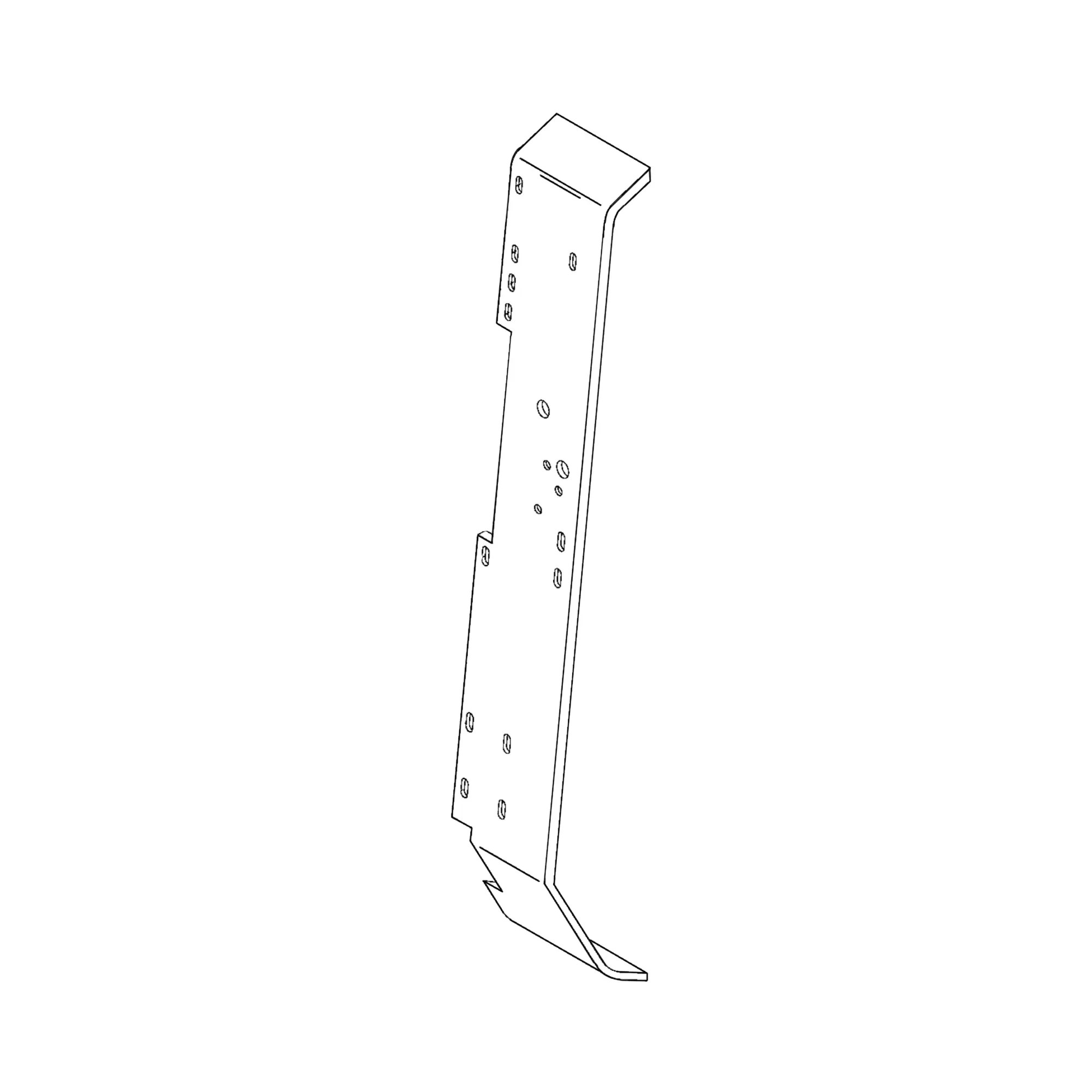 John Deere Support, Left Side - AE48110