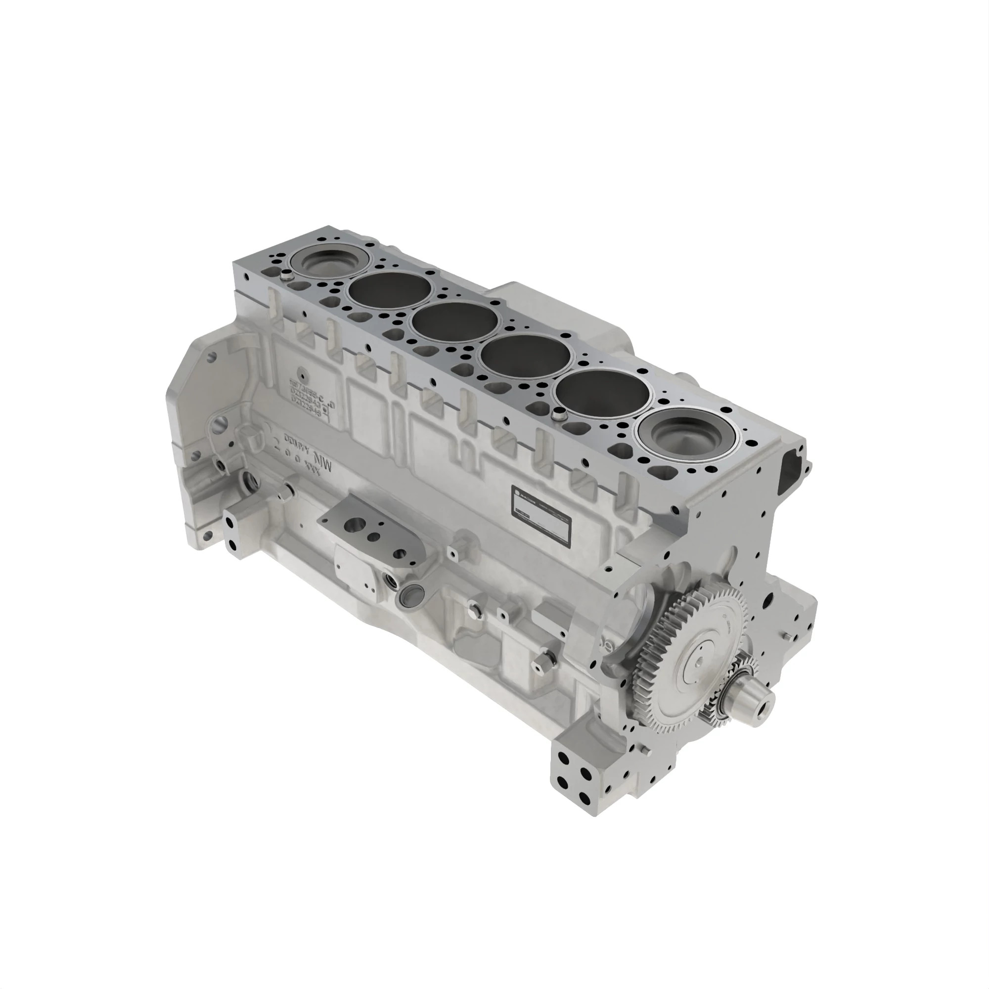 John Deere Short Block Assembly, 9 Liter - DZ121191