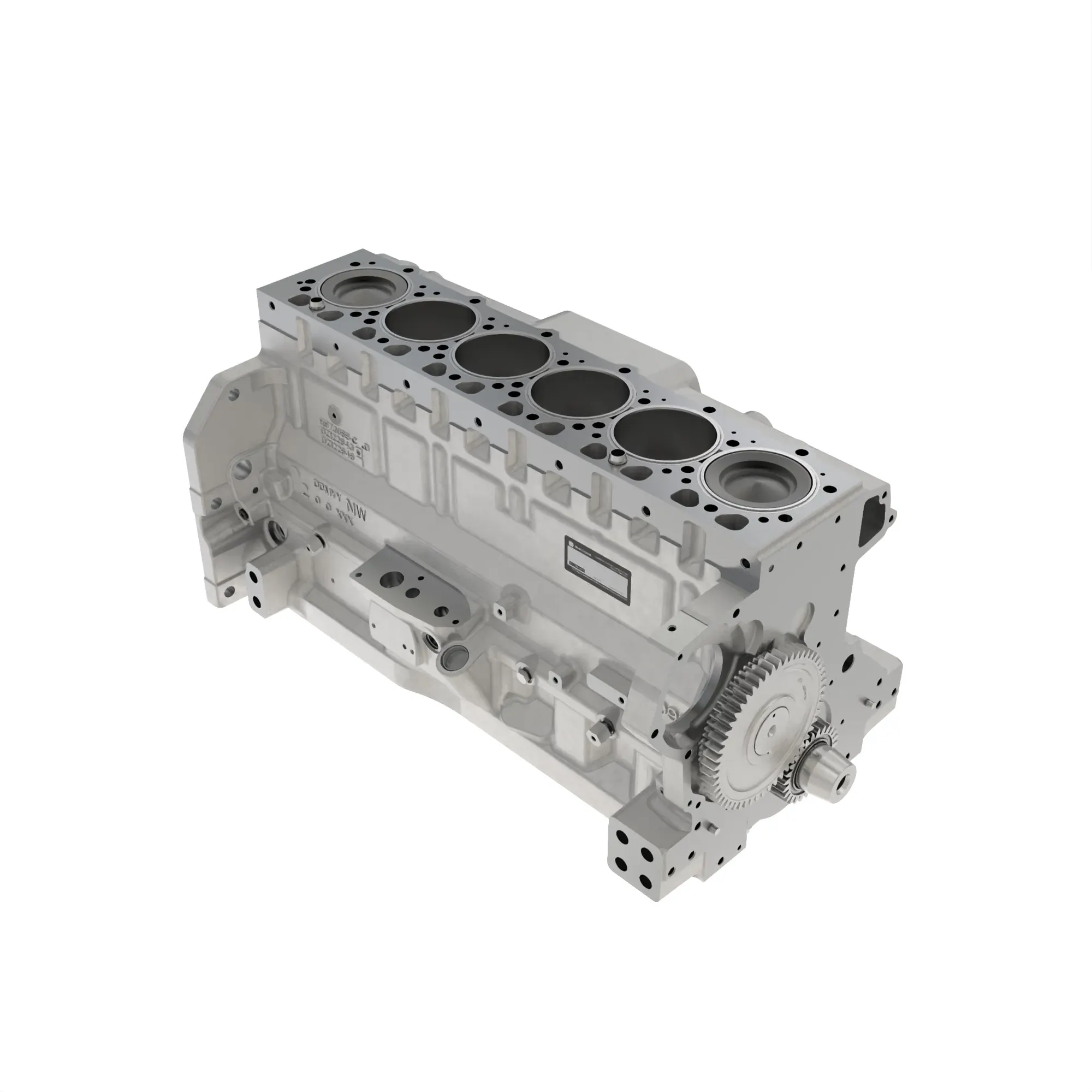John Deere Short Block Assembly, 9 Liter - DZ121191