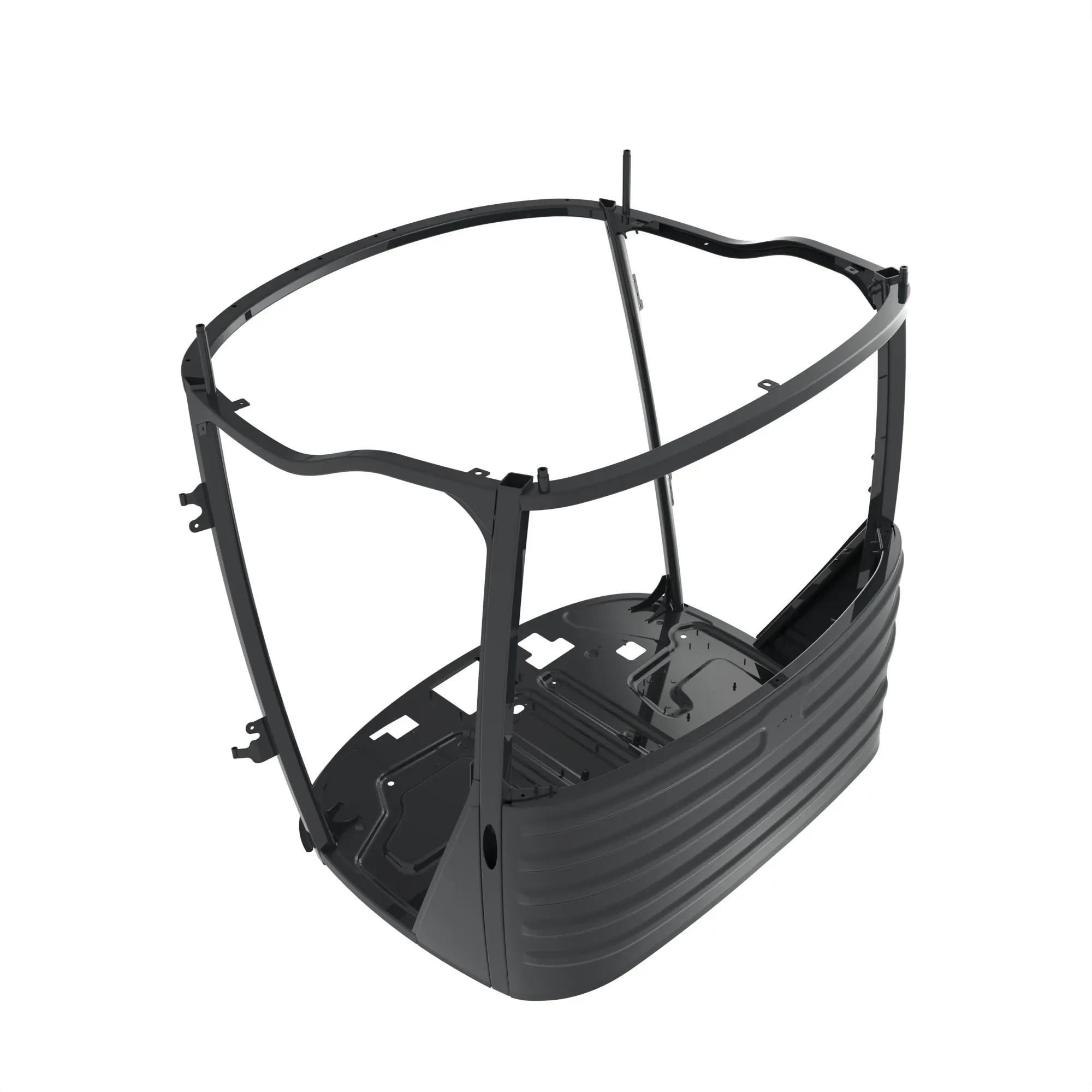 CAB FRAME, FINISHED FRAME ASSEMBLY,