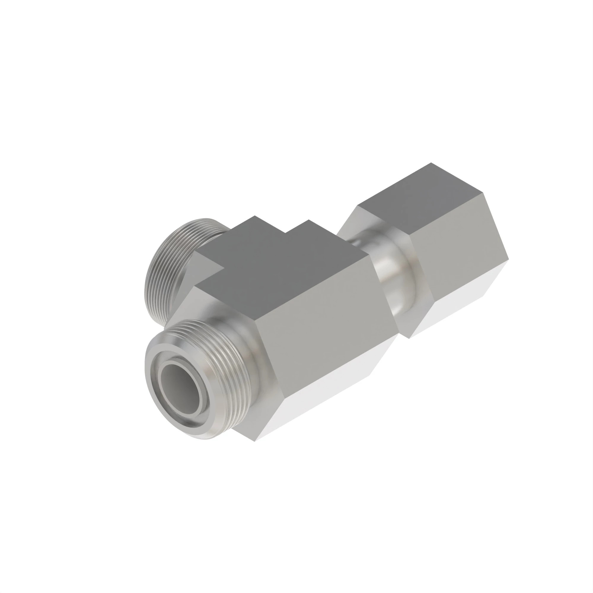 John Deere Swivel Run Tee Fitting - 38H1032